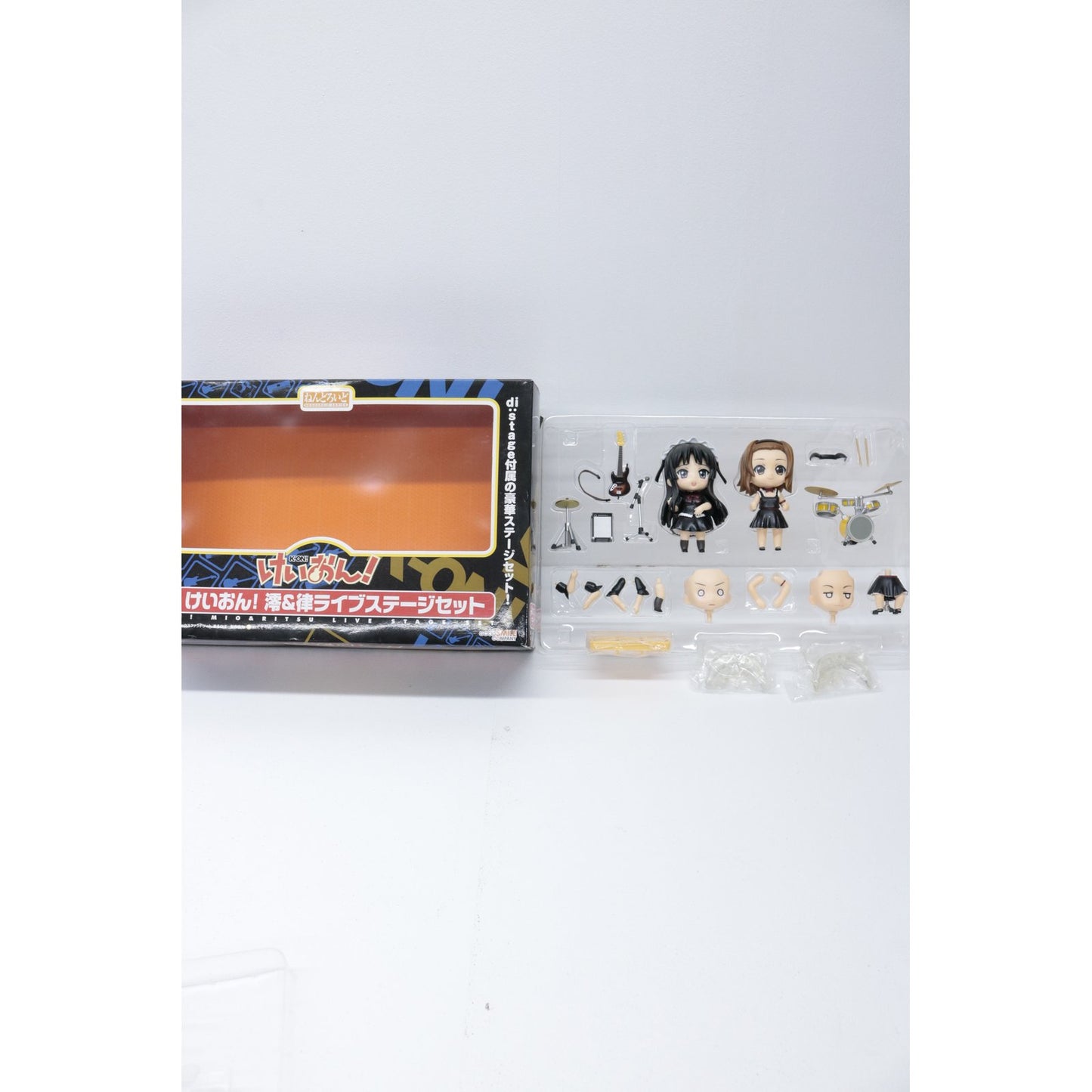 【中古】 けいおん! フィギュア 澪&律 ライブステージセット ねんどろいど ワンダーフェスティバル2010冬&オンラインショップ限定【フィギュア】【飾磨店】
