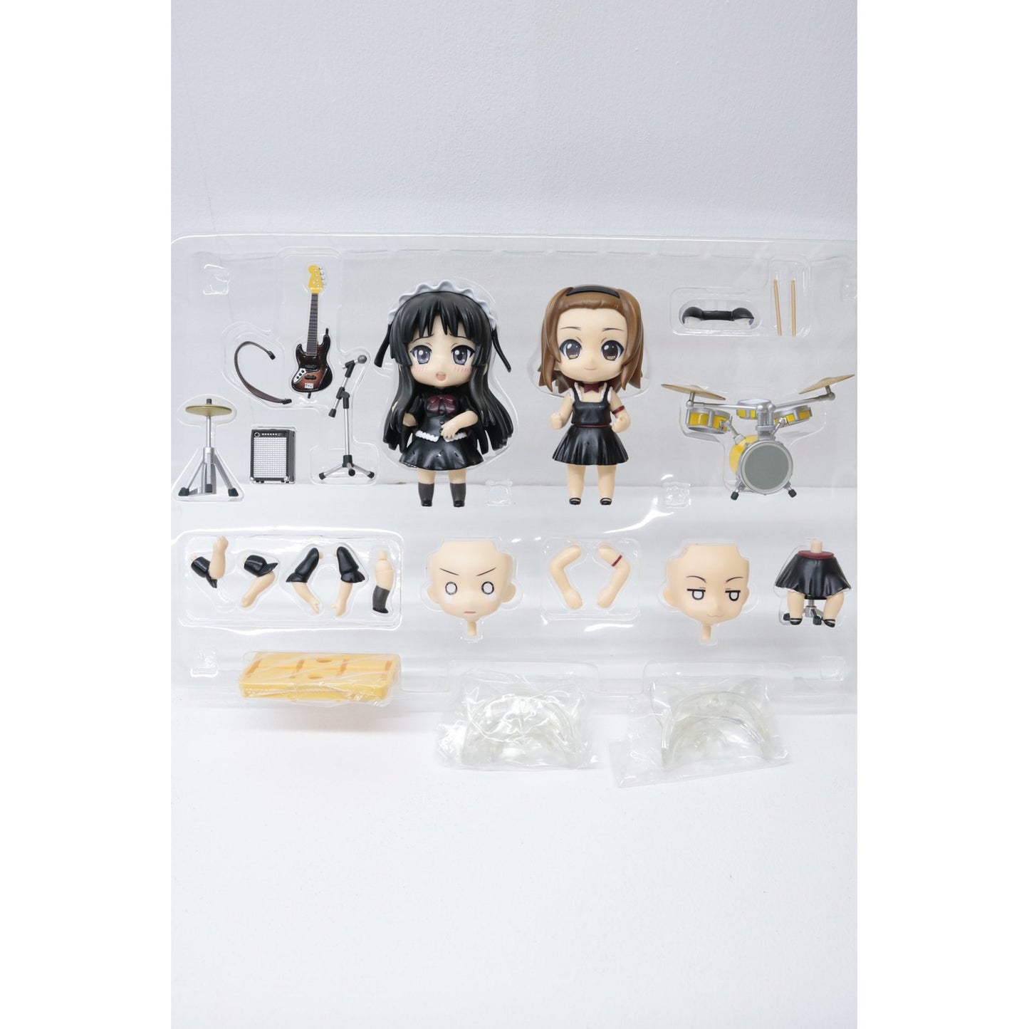 【中古】 けいおん! フィギュア 澪&律 ライブステージセット ねんどろいど ワンダーフェスティバル2010冬&オンラインショップ限定【フィギュア】【飾磨店】