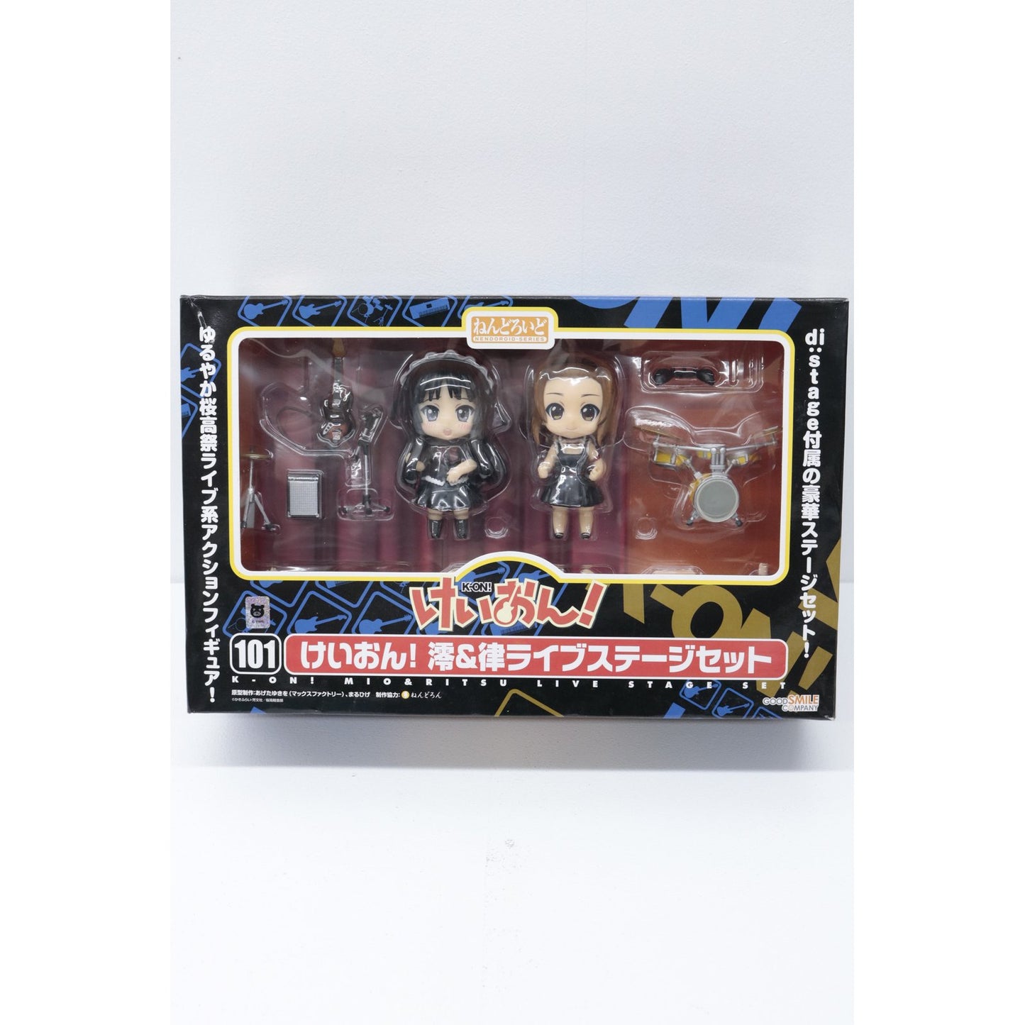 【中古】 けいおん! フィギュア 澪&律 ライブステージセット ねんどろいど ワンダーフェスティバル2010冬&オンラインショップ限定【フィギュア】【飾磨店】