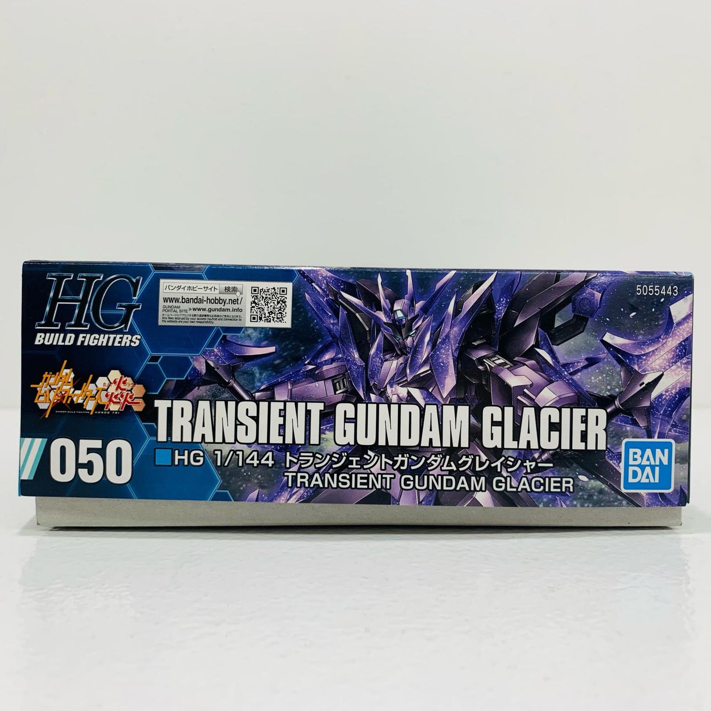 【中古】 1/144HGBFGN-10000トランジェントガンダムグレイシャー「ガンダムビルドファイターズ炎トライ」