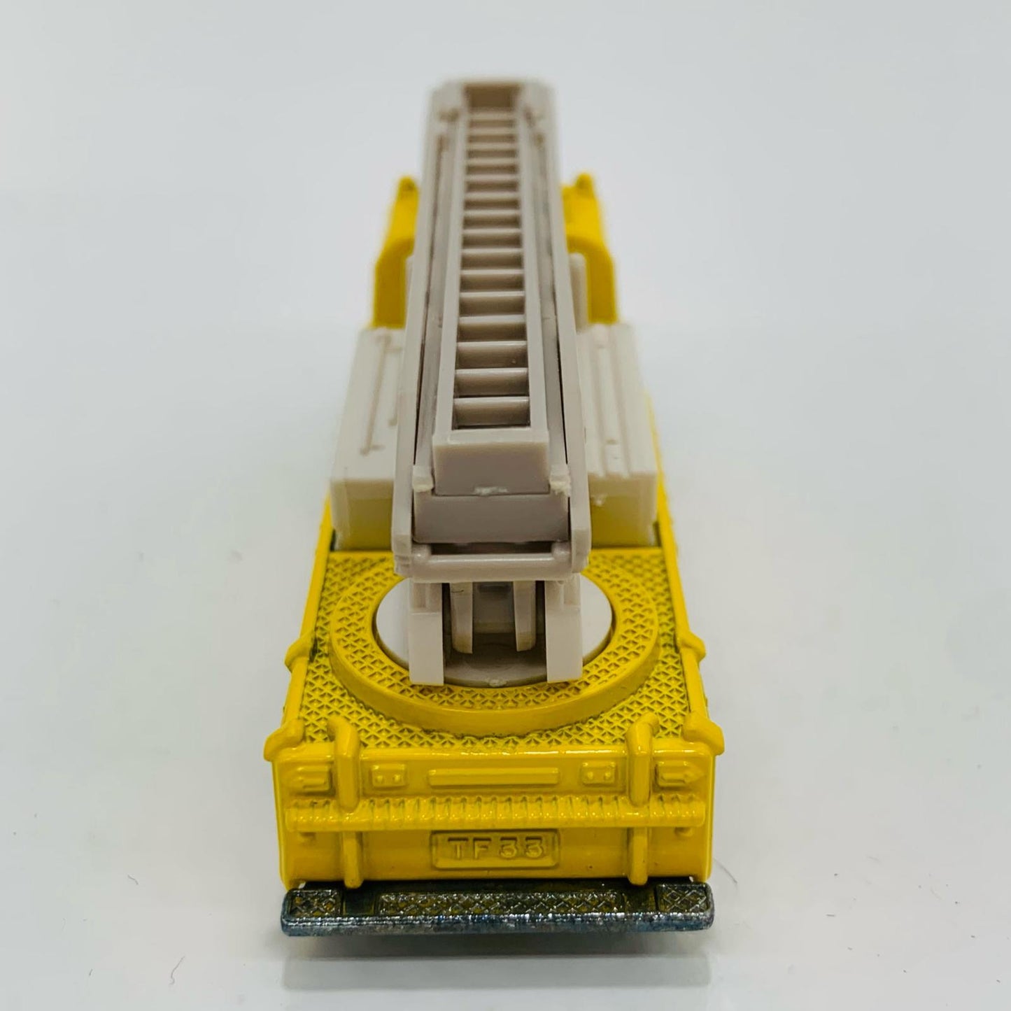 【中古】 1/143AMERICANLADDERCHIEF(イエロー/青箱/日本製)「トミカ外国車シリーズF33」