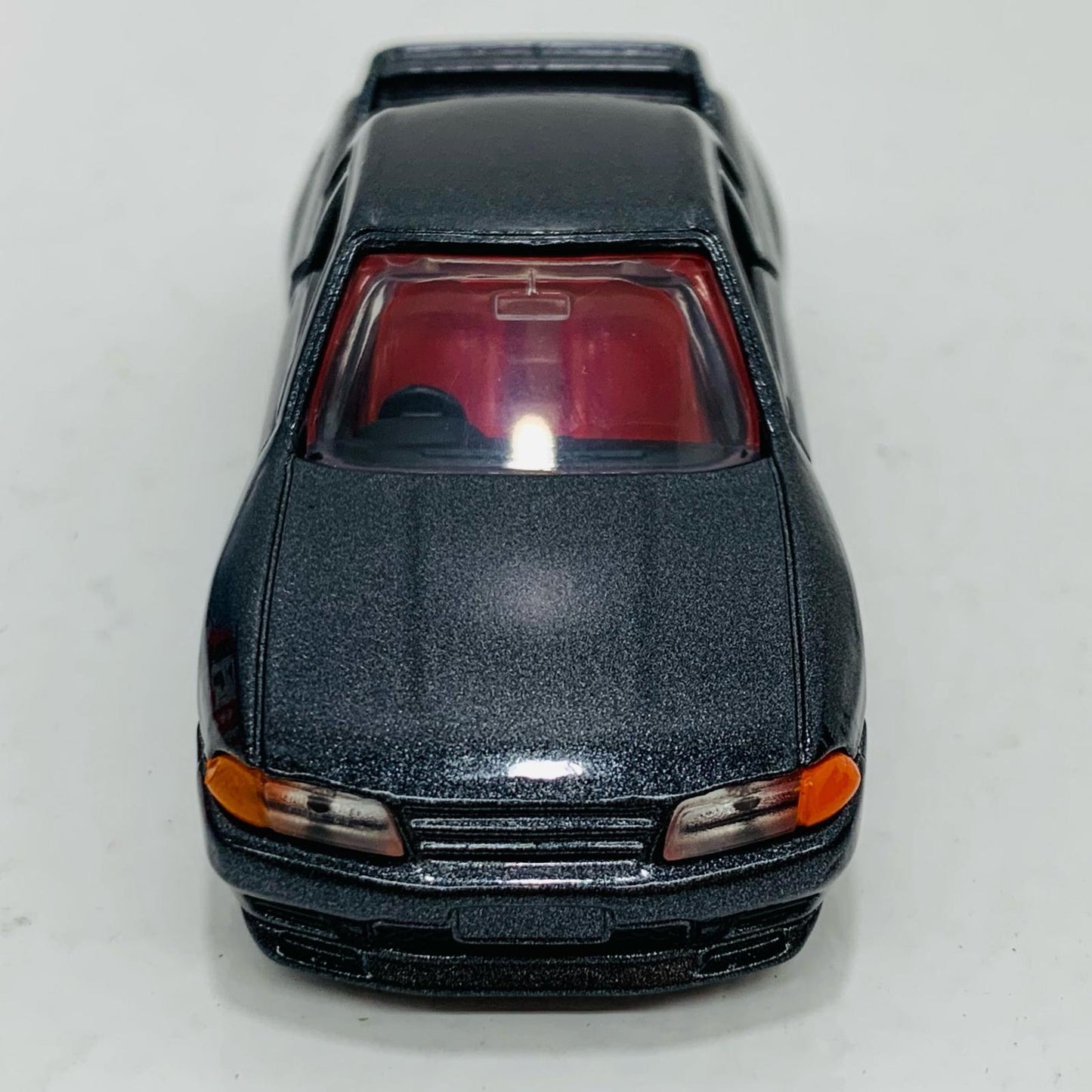 【中古】 1/59日産スカイラインGT-RBNR32(ブラック/レッド)「トミカ組み立て工場第7弾」