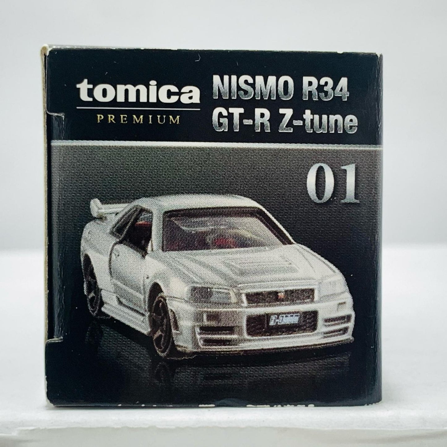 【中古】 1/62NISMOR34GT-RZ-tune(シルバー)「トミカプレミアム01」【フィギュア】【飾磨店】