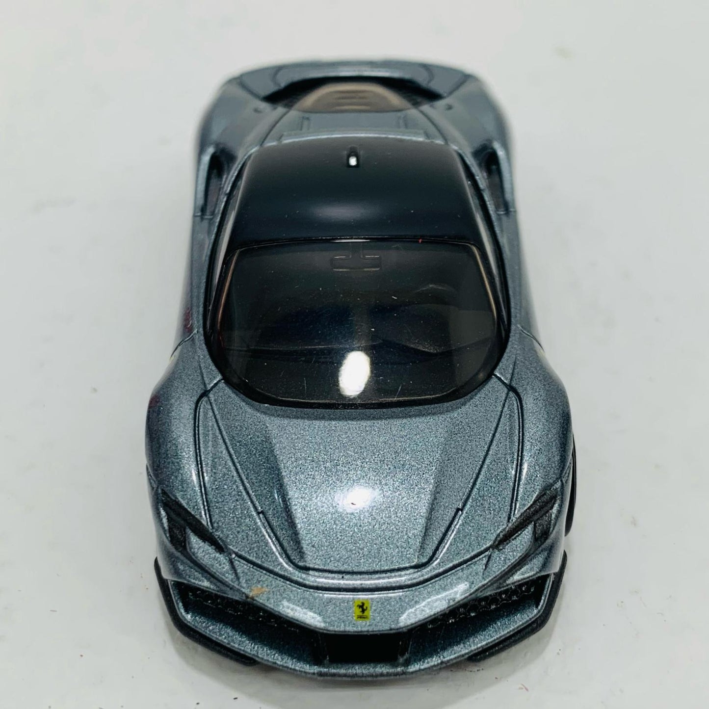 【中古】 1/62フェラーリSF90ストラダーレ(グレー×ブラック)「トミカNo.120」初回特別仕様