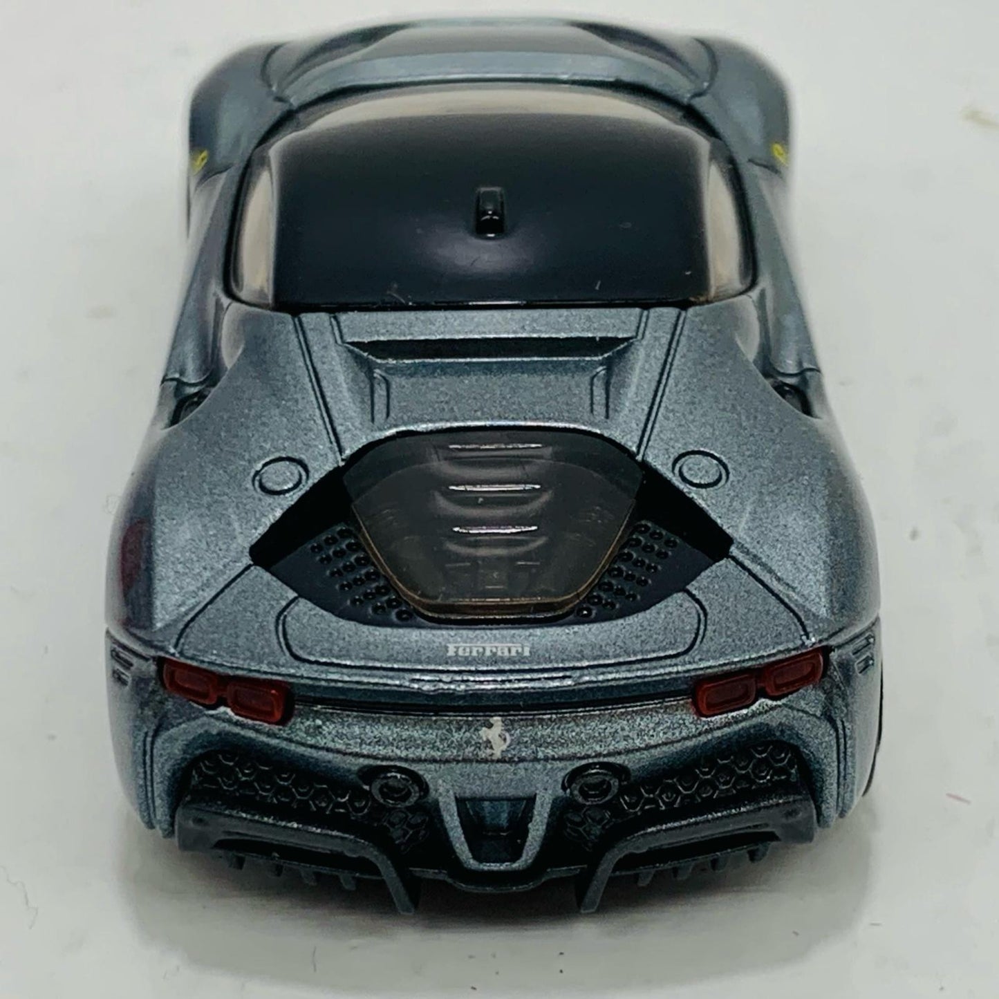 【中古】 1/62フェラーリSF90ストラダーレ(グレー×ブラック)「トミカNo.120」初回特別仕様