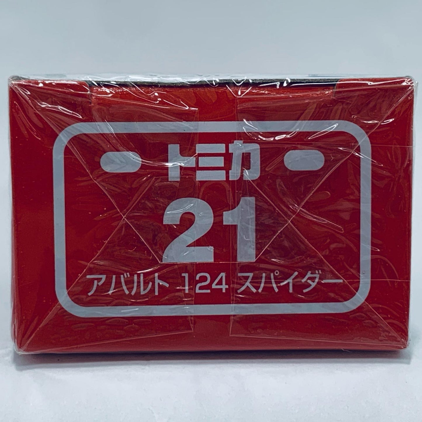アバルト124スパイダー(ホワイト×ブラック)「トミカNo.21」