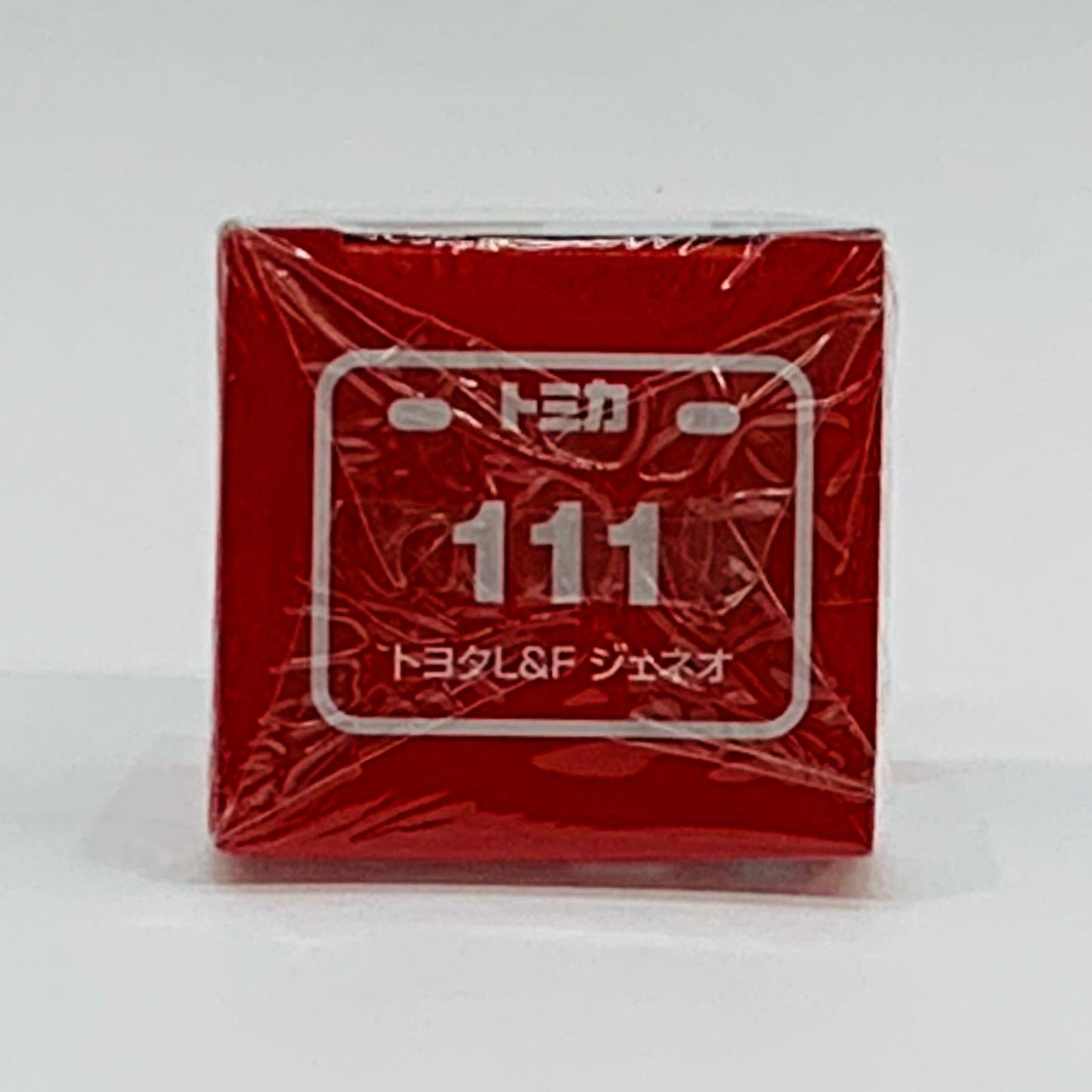 おもちゃ・玩具 トヨタジェネオ(オレンジ×グレー)「トミカNo.111」 トヨタ ジェネオ トミカNo.111 (オレンジ×グレー)