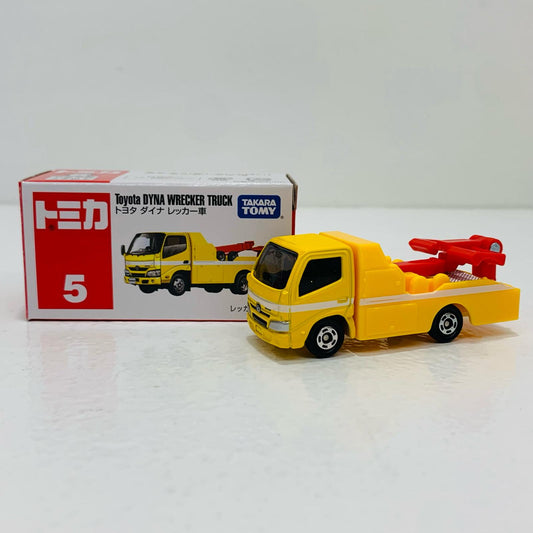 【中古】 トヨタダイナレッカー車(イエロー)「トミカNo.5」