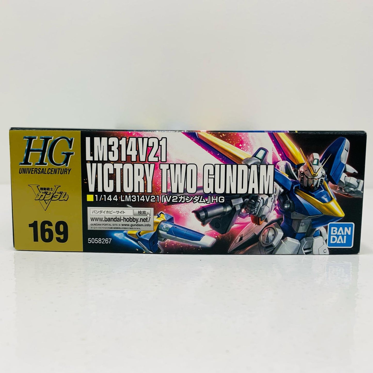 【中古】 1/144HGUCLM314V21V2ガンダム「機動戦士Vガンダム」【飾磨店】