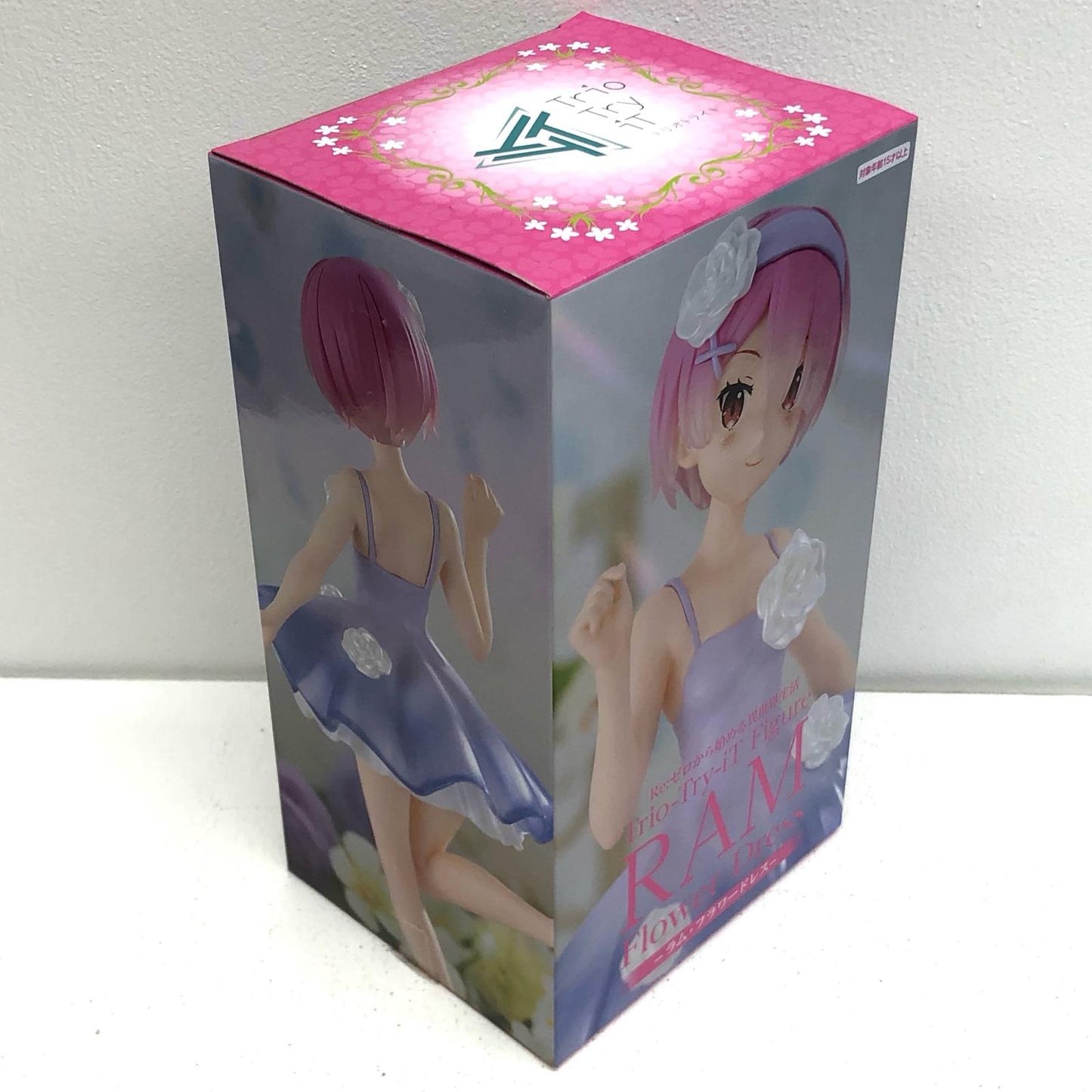 【中古】 ラム・フラワードレスTrio-Try-iTFigure「Re:ゼロから始める異世界生活」【フィギュア】【飾磨店】