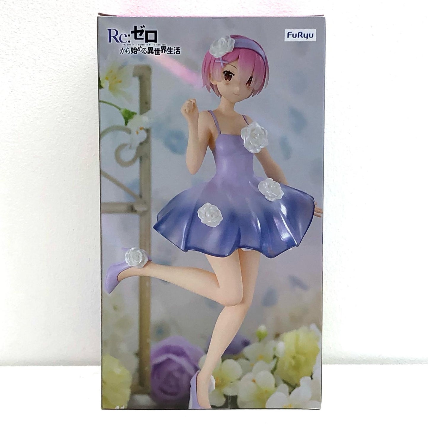 【中古】 ラム・フラワードレスTrio-Try-iTFigure「Re:ゼロから始める異世界生活」【フィギュア】【飾磨店】