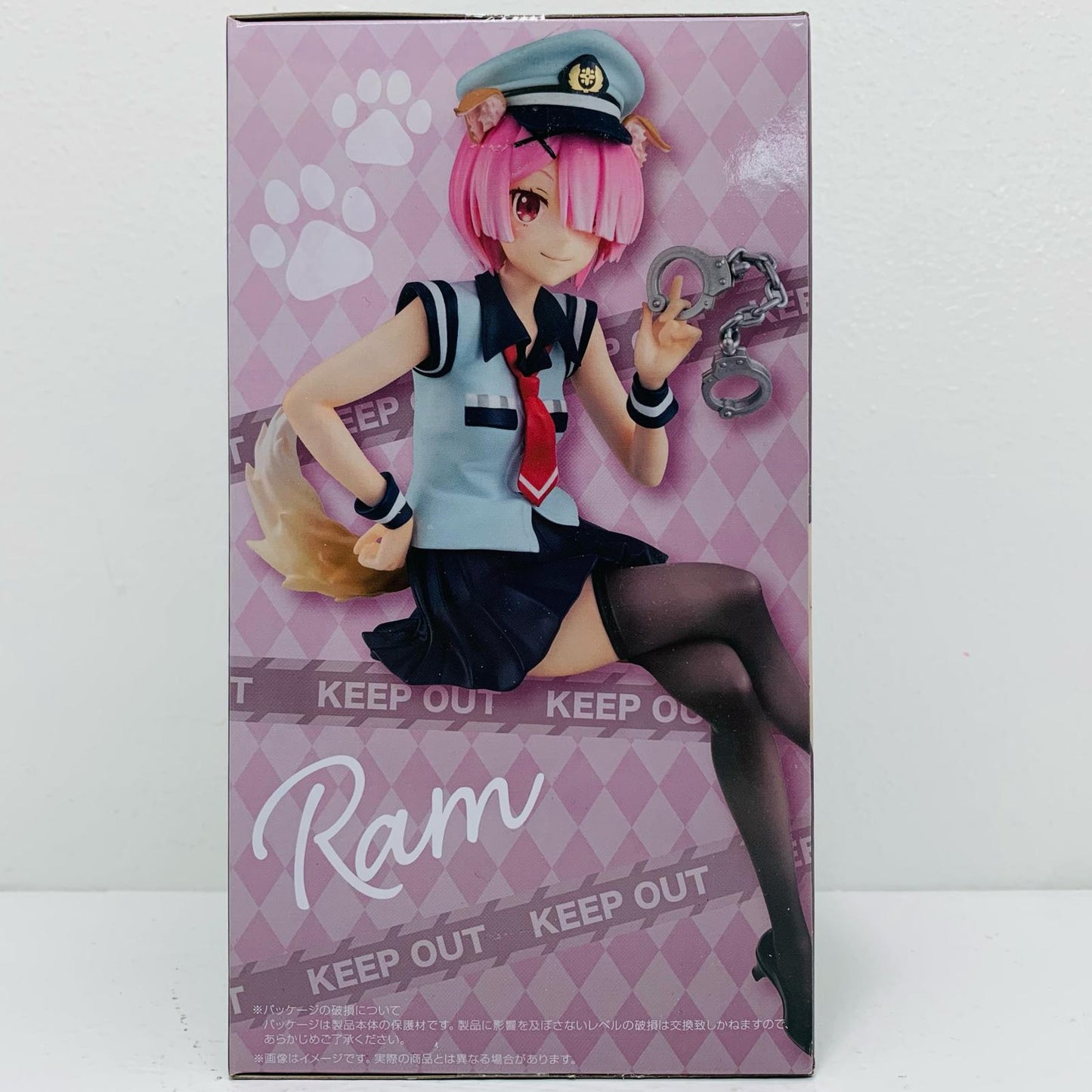 フィギュア ラム・犬耳ポリス-ぬーどるストッパーフィギュア「Re:ゼロから始める異世界生活」 ラム・犬耳ポリス ぬーどるストッパー【フィギュア】