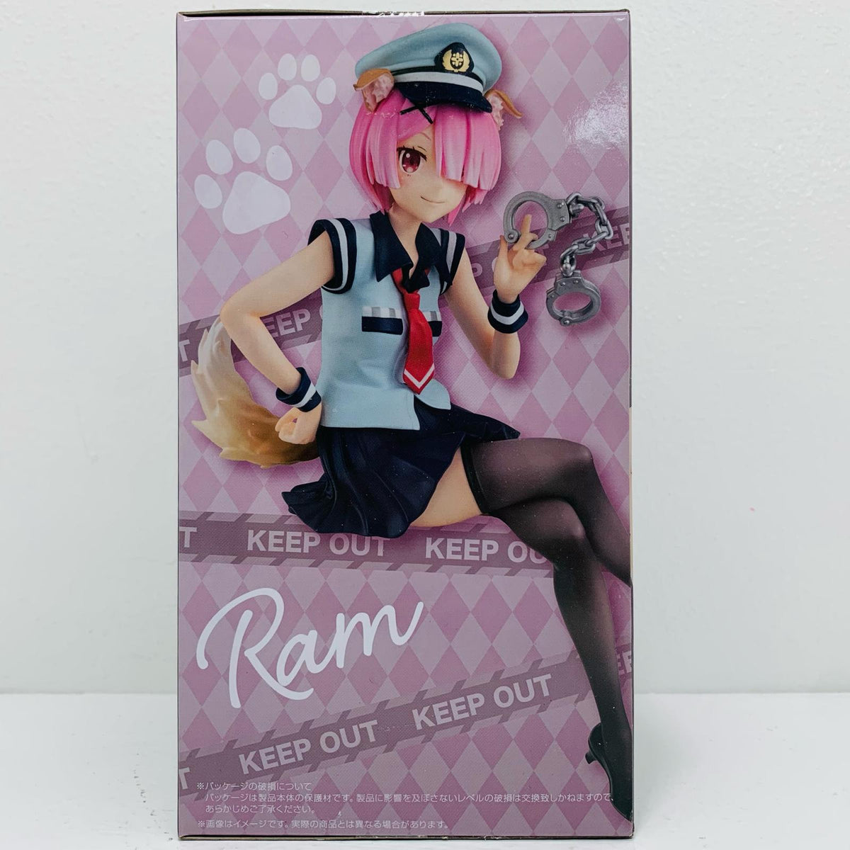 フィギュア ラム・犬耳ポリス-ぬーどるストッパーフィギュア「Re:ゼロから始める異世界生活」 ラム・犬耳ポリス ぬーどるストッパー【フィギュア】