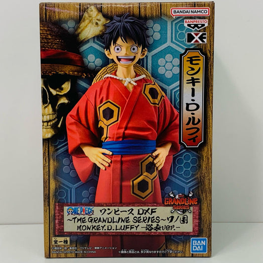 【中古】 ルフィDXFワノ国-浴衣ver.-~THEGRANDLINESERIES~ワノ国MONKEY.D.LUFFY-浴衣ver.-「ワンピース」【フィギュア】