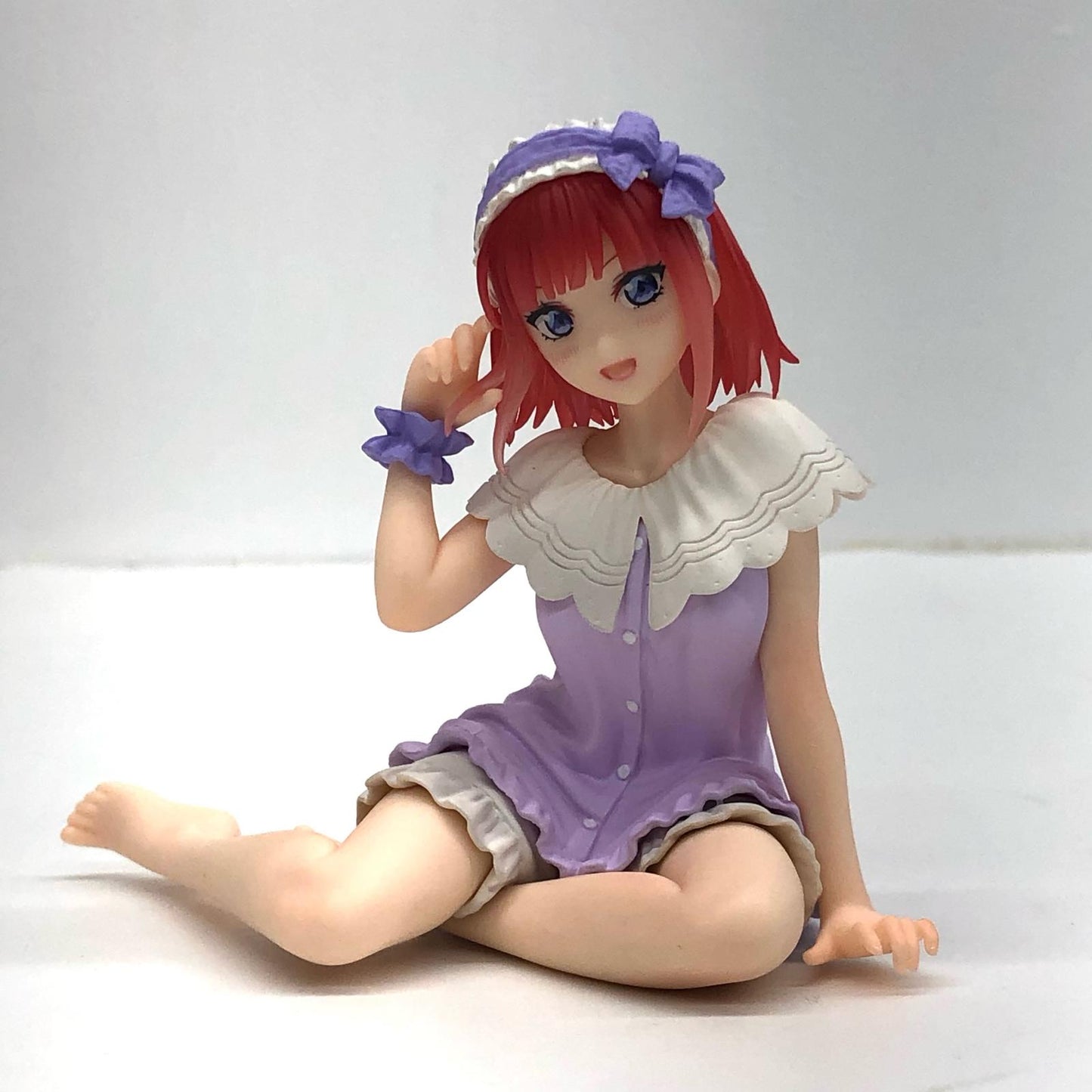 【中古】 中野二乃「映画五等分の花嫁」ぬーどるストッパーフィギュア-中野二乃・くつろぎルームウェアver.-【フィギュア】