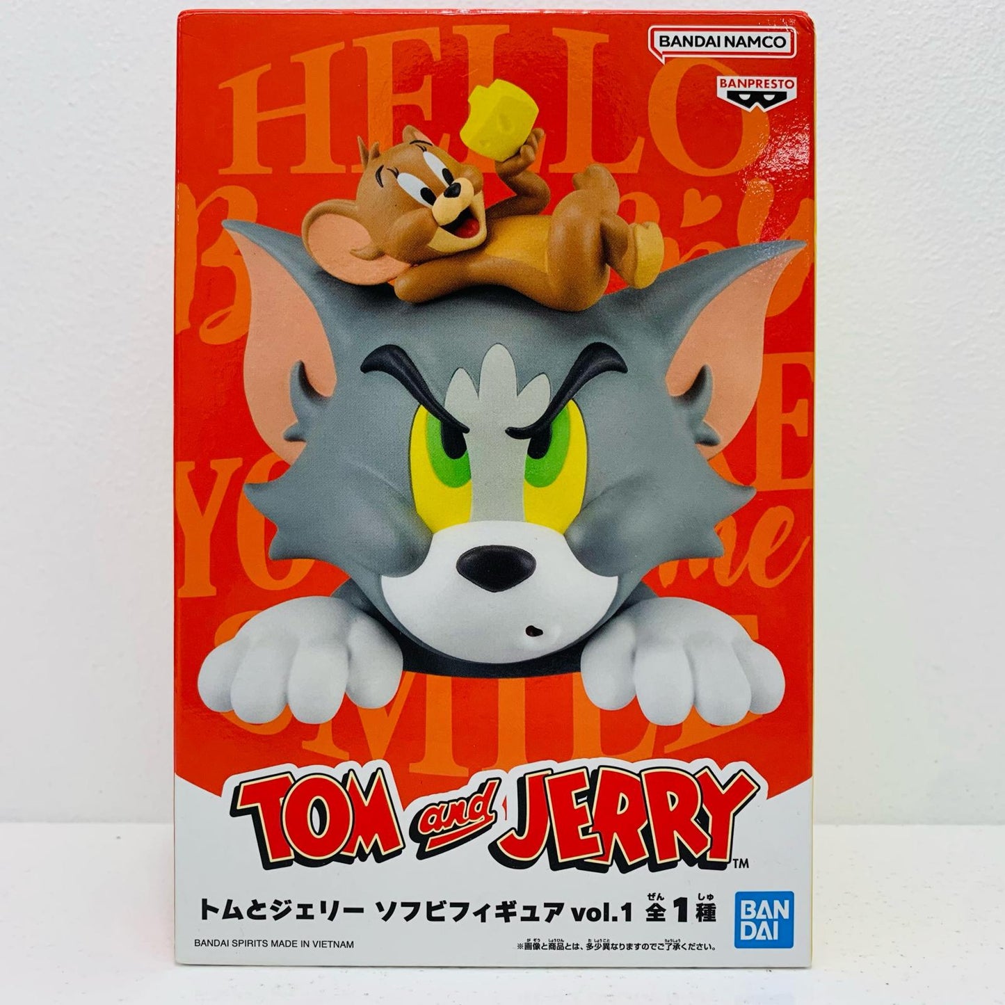 【中古】 トム&ジェリー「トムとジェリー」ソフビフィギュアvol.1【フィギュア】
