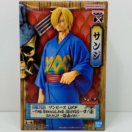 【中古】 サンジ「ワンピース」DXF~THEGRANDLINESERIES~ワノ国SANJI-浴衣ver.-【フィギュア】