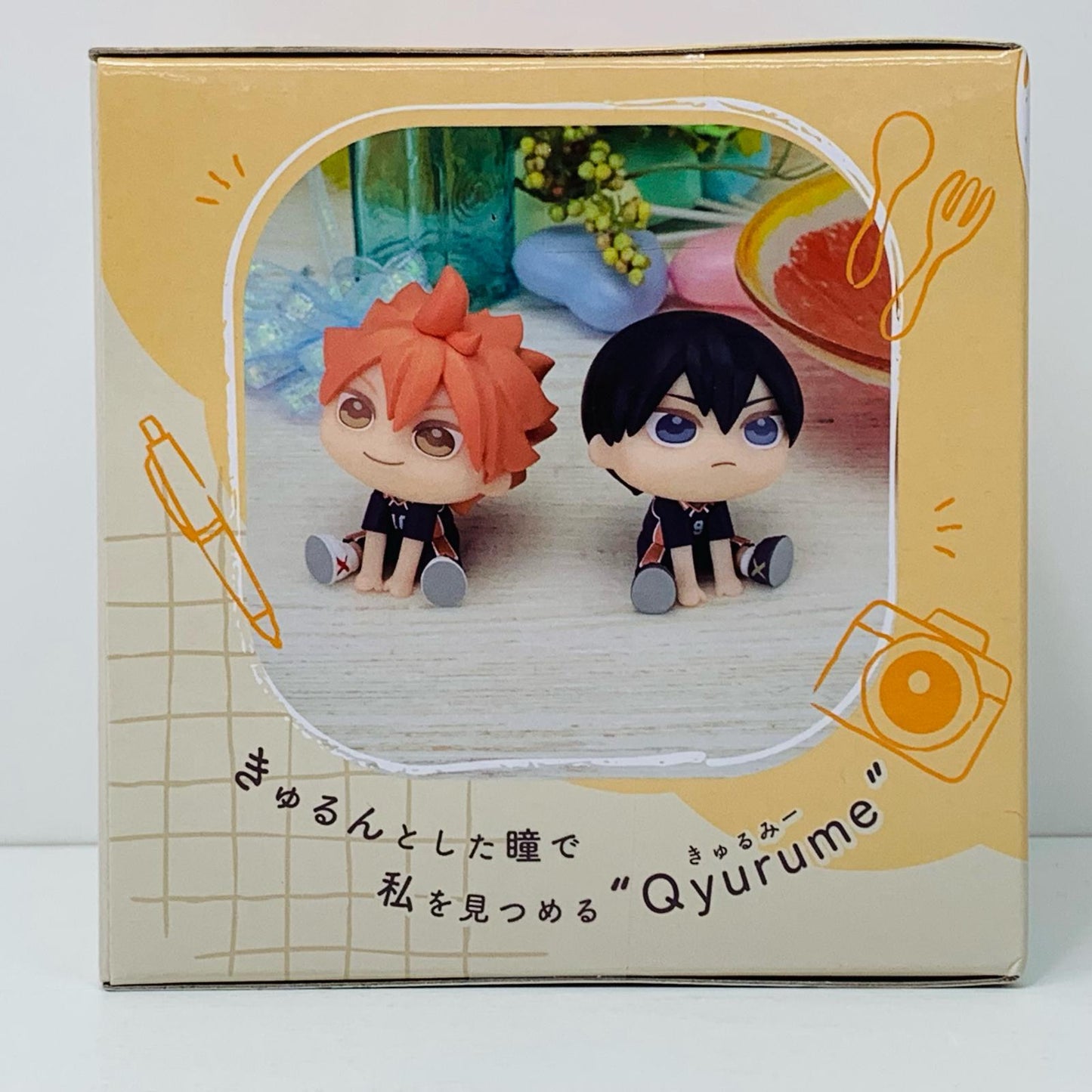【中古】 日向翔陽「ハイキュー!!」きゅるみーミニフィギュア“日向・影山”(EX)【フィギュア】