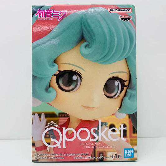 【中古】 初音ミク「初音ミク」Qposket-HATSUNEMIKUWORLDJOURNEYvol.1-【フィギュア】