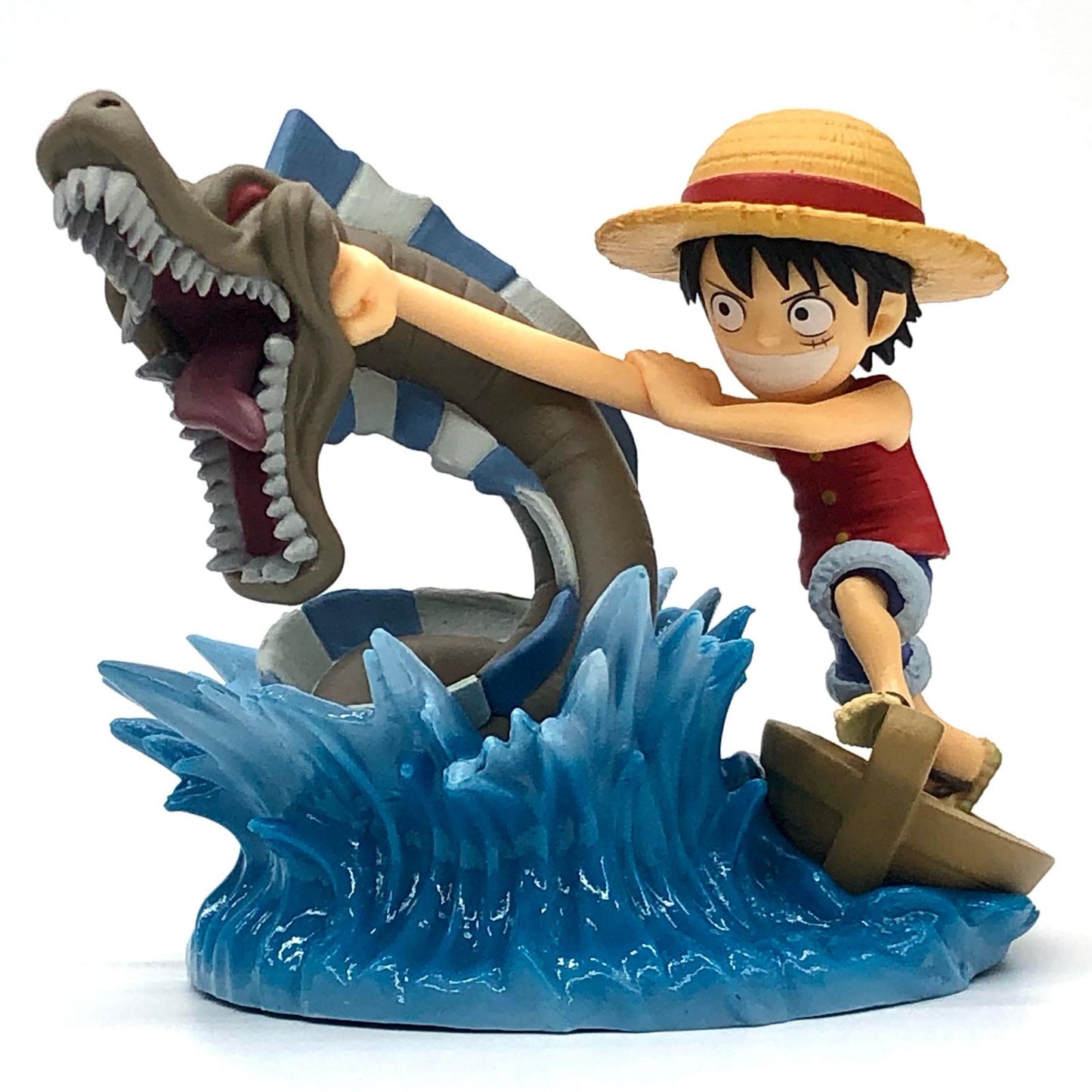 【中古】 モンキー・D・ルフィVS近海の主「ワンピース」WCFログストーリーズ-モンキー・D・ルフィVS近海の主-【フィギュア】【飾磨店】