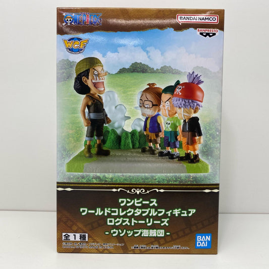 【中古】 ウソップ海賊団「ワンピース」WCFログストーリーズ-ウソップ海賊団-【フィギュア】【飾磨店】