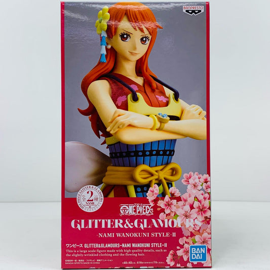 【中古】 ナミA(衣装レッド/ワノ国2)GLITTER&GLAMOURS-NAMI/WANOKUNISTYLE-II「ワンピース」【フィギュア】
