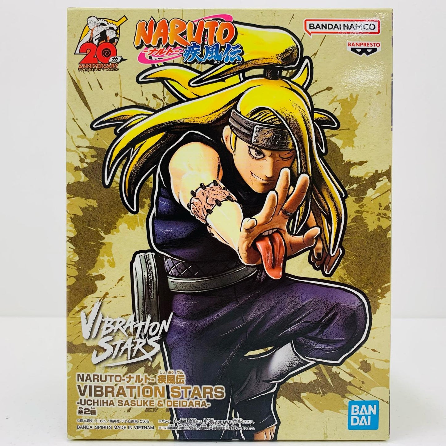 【中古】 デイダラ「NARUTO-ナルト-疾風伝」VIBRATIONSTARS-UCHIHASASUKE&DEIDARA-【フィギュア】