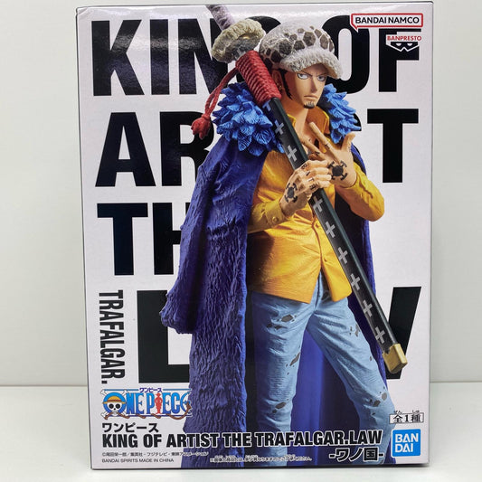 【中古】 ロー-ワノ国-KINGOFARTIST/THETRAFALGAR.LAW-ワノ国-「ワンピース」【フィギュア】【飾磨店】