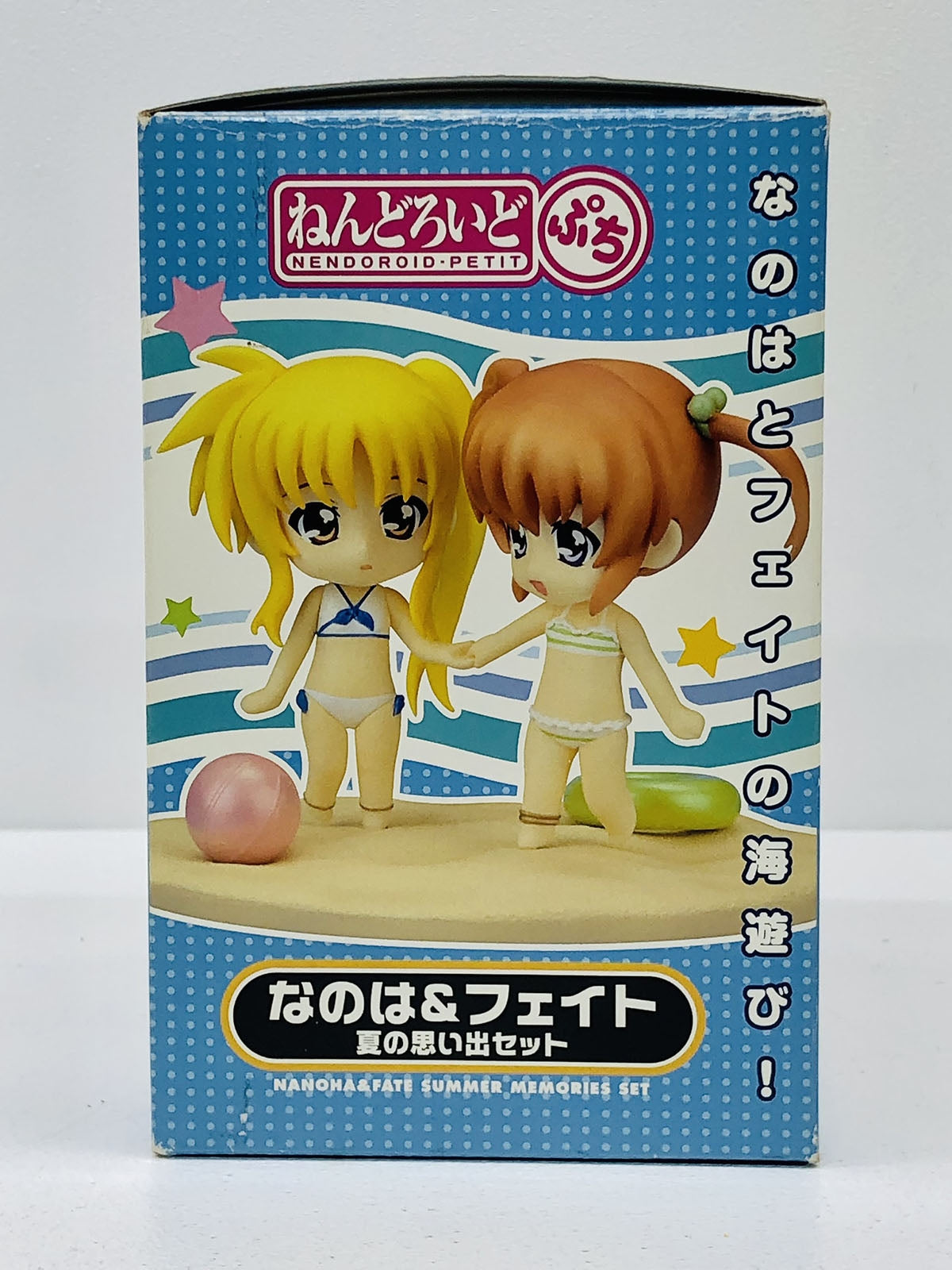 【中古】 ねんどろいどぷち/なのは&フェイト夏の思い出セット「魔法少女リリカルなのはTheMOVIE1st」【フィギュア】【飾磨店】