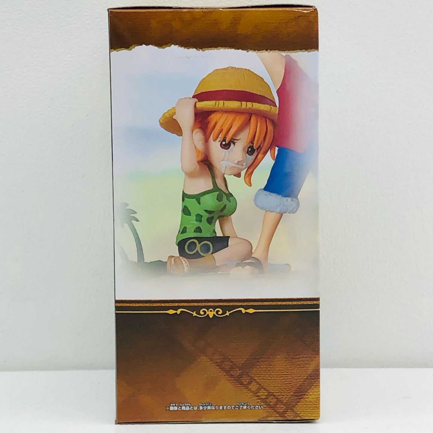 【中古】 モンキー・D・ルフィ&ナミWCFログストーリーズ-モンキー・D・ルフィ&ナミ-「当たり前だ!!!!!」「ワンピース」【フィギュア】【飾磨店】