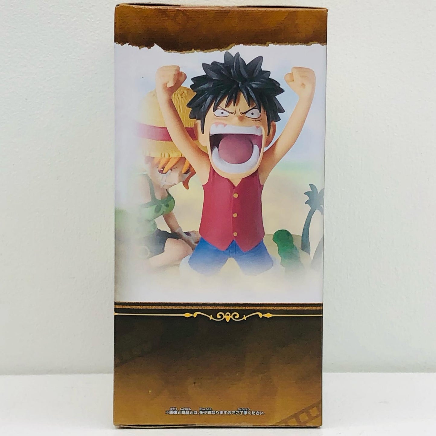 【中古】 モンキー・D・ルフィ&ナミWCFログストーリーズ-モンキー・D・ルフィ&ナミ-「当たり前だ!!!!!」「ワンピース」【フィギュア】【飾磨店】