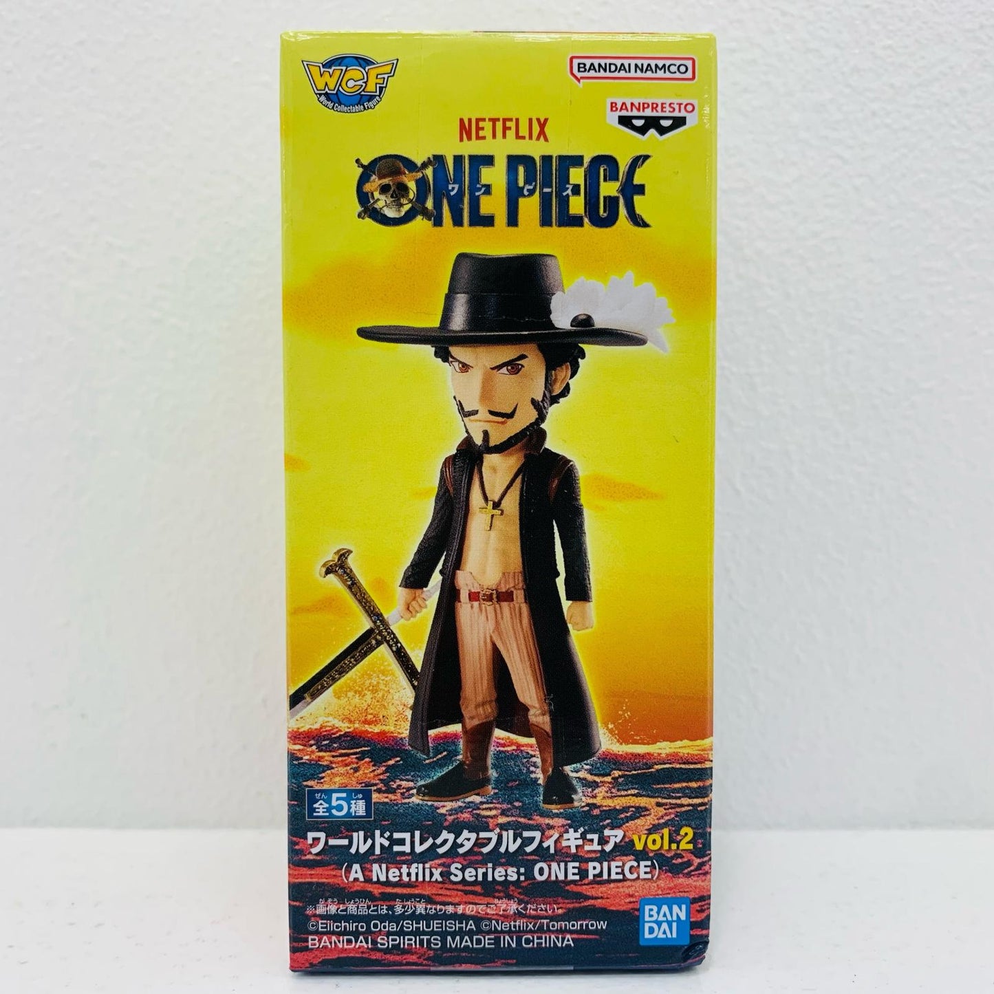 【中古】 ジュラキュール・ミホークWCFvol.2(ANetflixSeries:ONEPIECE)「ワンピース(Netflix)」【フィギュア】【飾磨店】