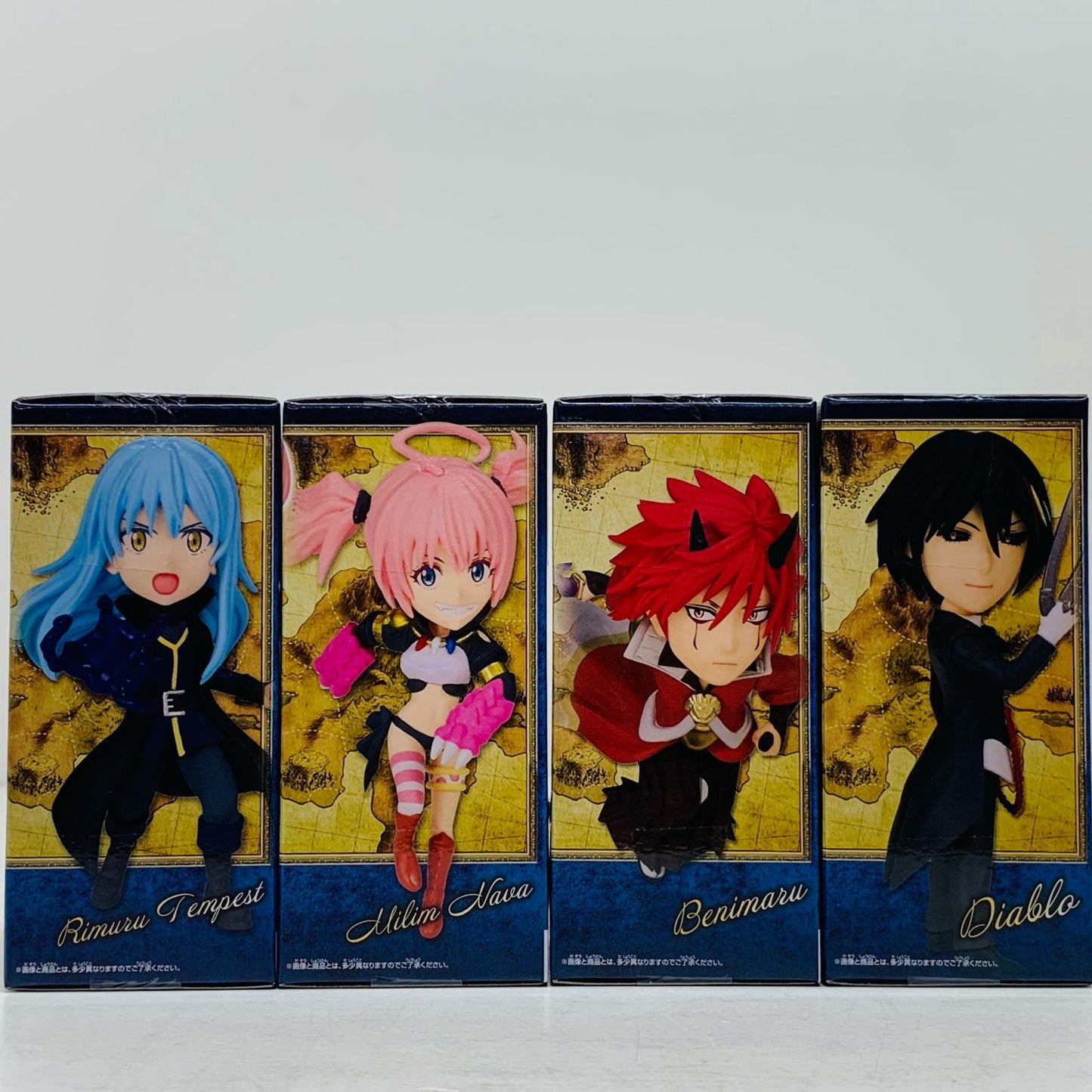 【中古】 全4種セットWCF~ナムコspecialselection~ナムコ限定「転生したらスライムだった件」【フィギュア】