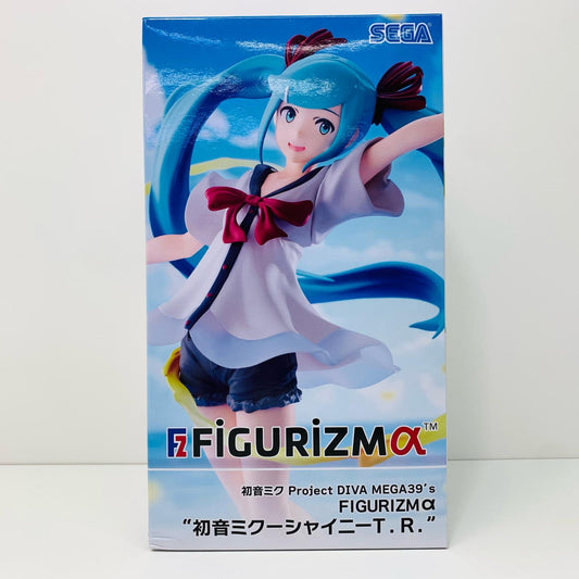 【中古】 “初音ミクーシャイニーT.R.”FIGURIZMα「初音ミクProjectDIVAMEGA39's」【フィギュア】