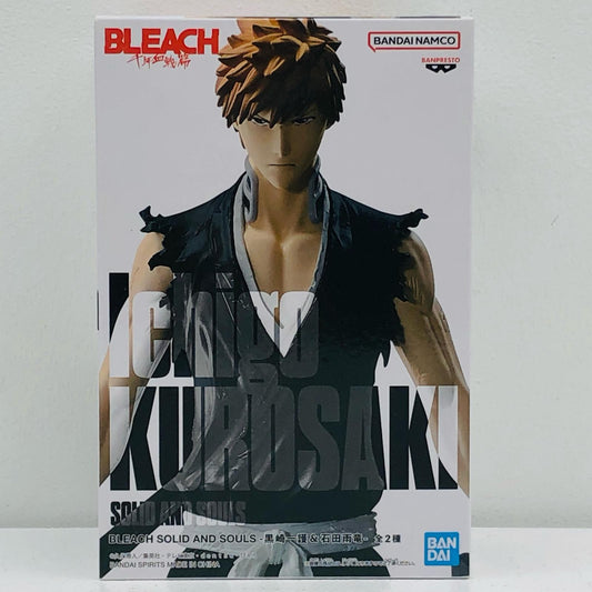【中古】 黒崎一護SOLIDANDSOULS-黒崎一護&石田雨竜-「BLEACH-ブリーチ-」【フィギュア】