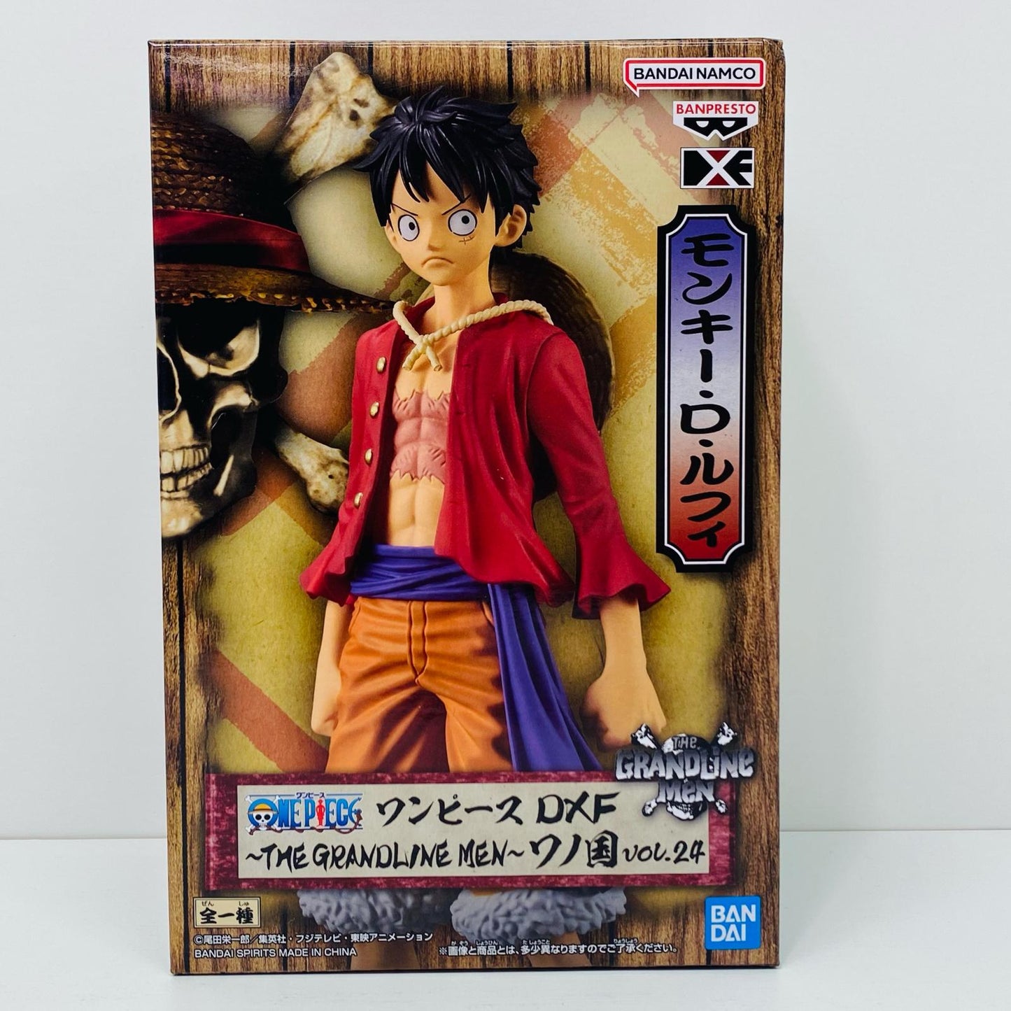 【中古】 モンキー・D・ルフィDXF~THEGRANDLINEMEN~ワノ国vol.24「ワンピース」【フィギュア】