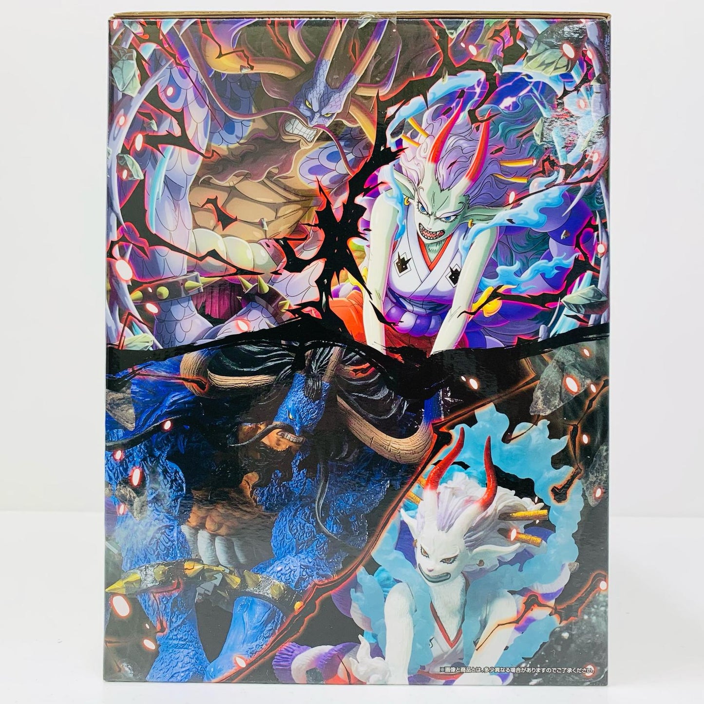 【中古】 ラストワン賞カイドウ人獣型メタリックカラーver.トレジャークルーズフィギュア「覇王ノ兆withONEPIECETREASURE/一番くじワンピース」【フィギュア】【飾磨店】
