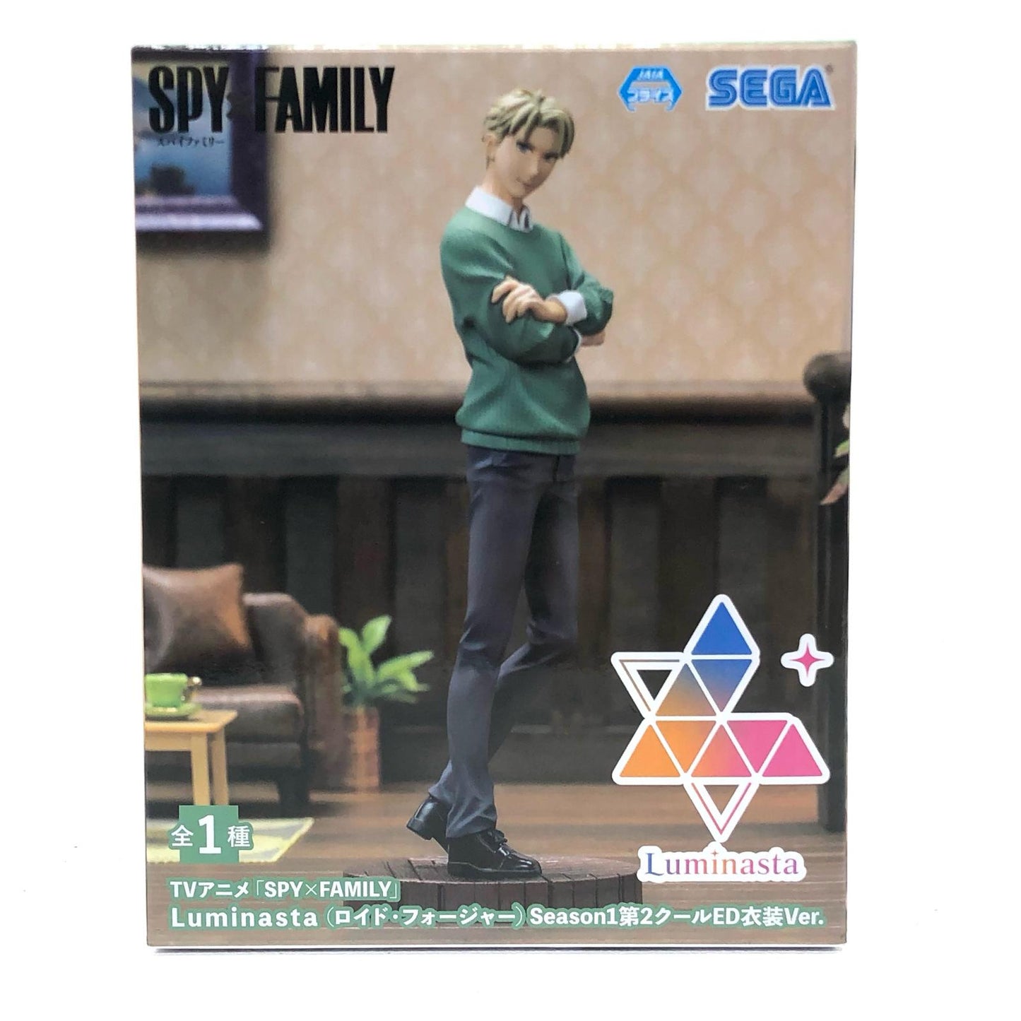 【中古】 SPY×FAMILY フィギュア ロイド フォージャー Luminasta Season1第2クールED衣装 ver D121352【フィギュア】【加古川物流】