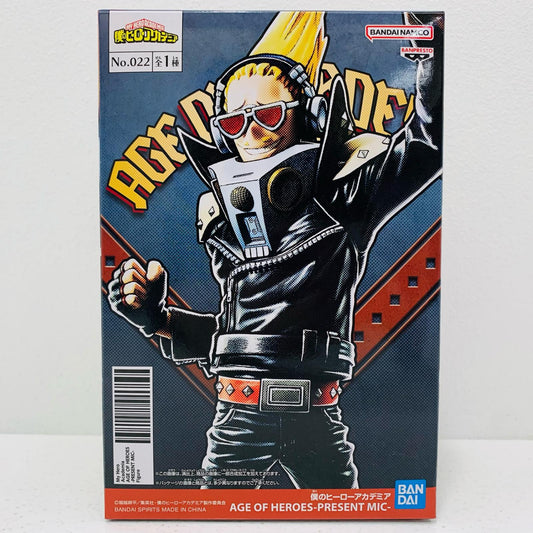 【中古】 プレゼント・マイクAGEOFHEROES-PRESENTMIC-「僕のヒーローアカデミア」【フィギュア】