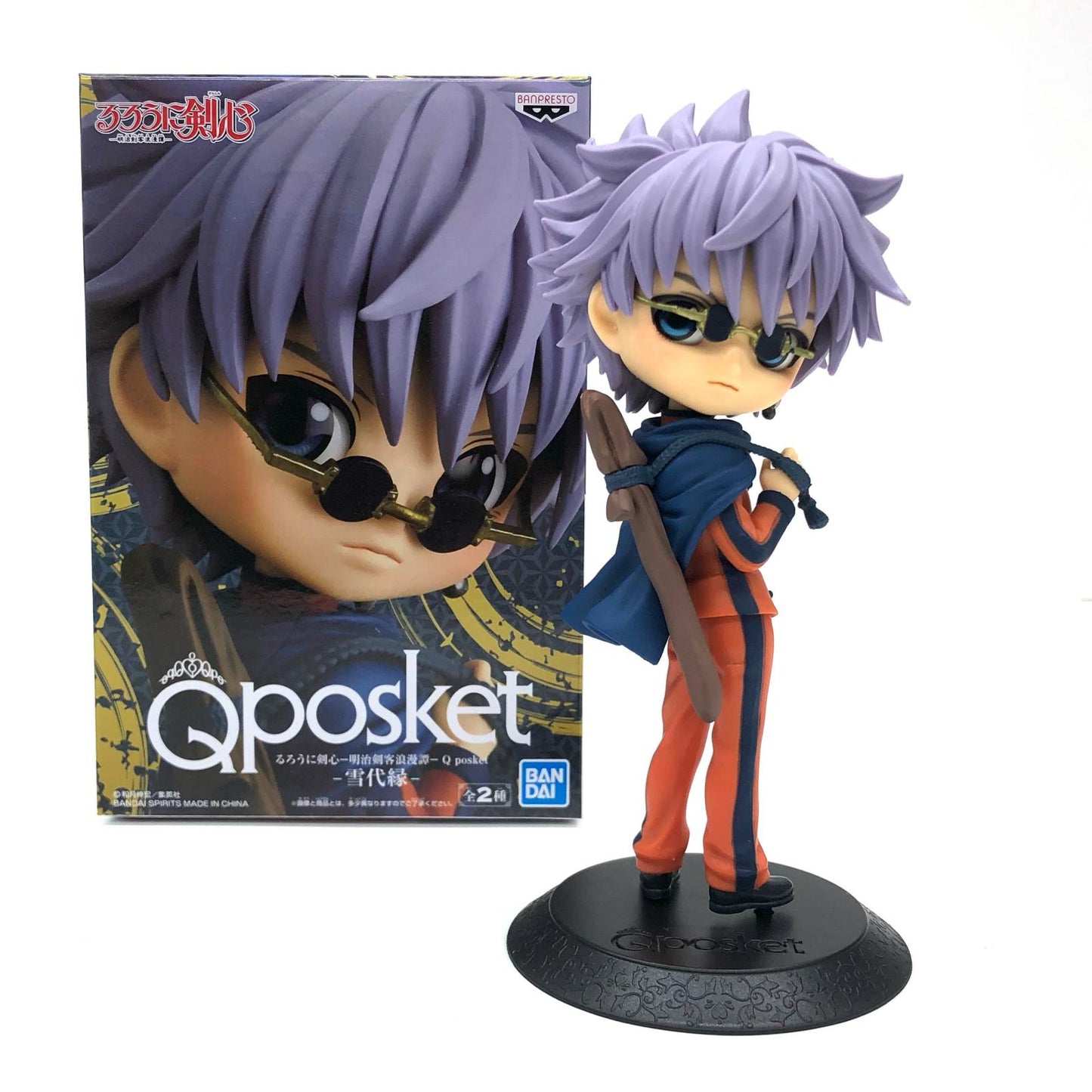 【中古】 雪代縁(B:衣装濃)Qposket-雪代縁-「るろうに剣心-明治剣客浪漫譚-」【フィギュア】【飾磨店】