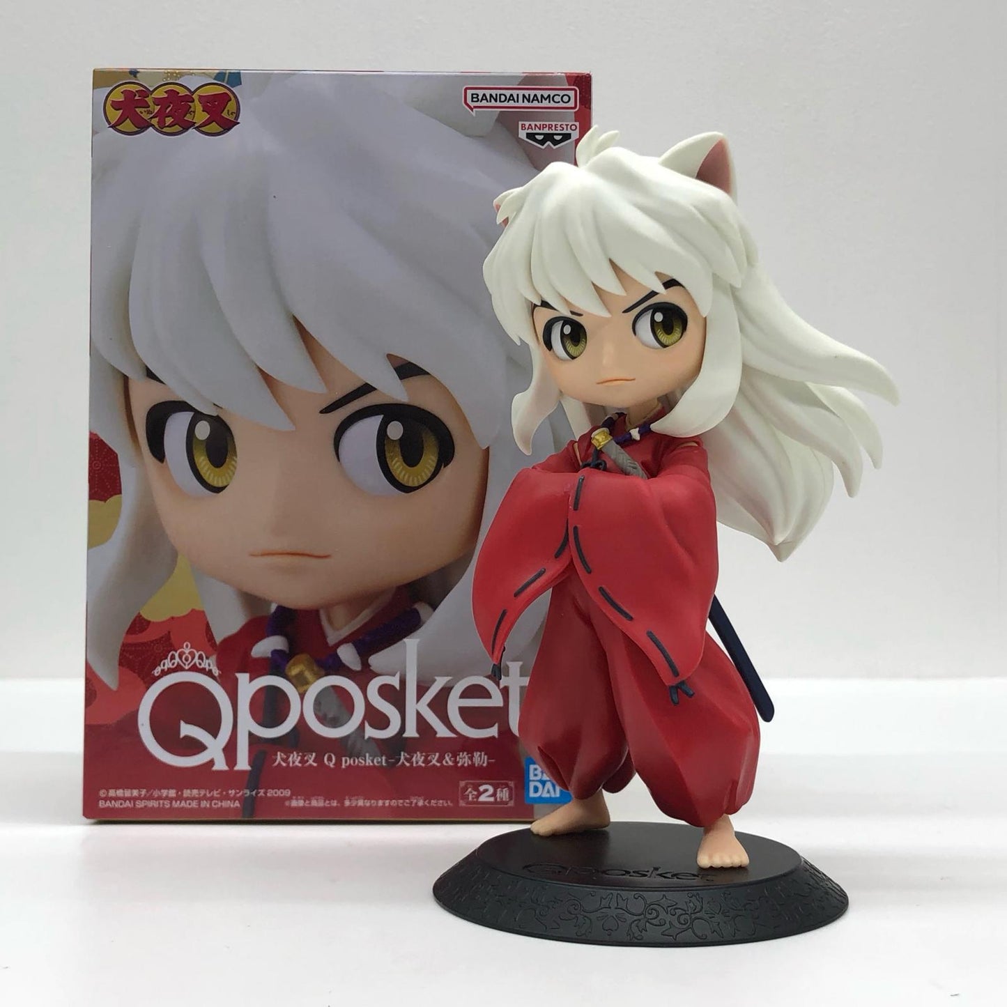 【中古】 犬夜叉 フィギュア 犬夜叉 A 犬夜叉&弥勒 Q posket 2647173【フィギュア】【加古川物流】