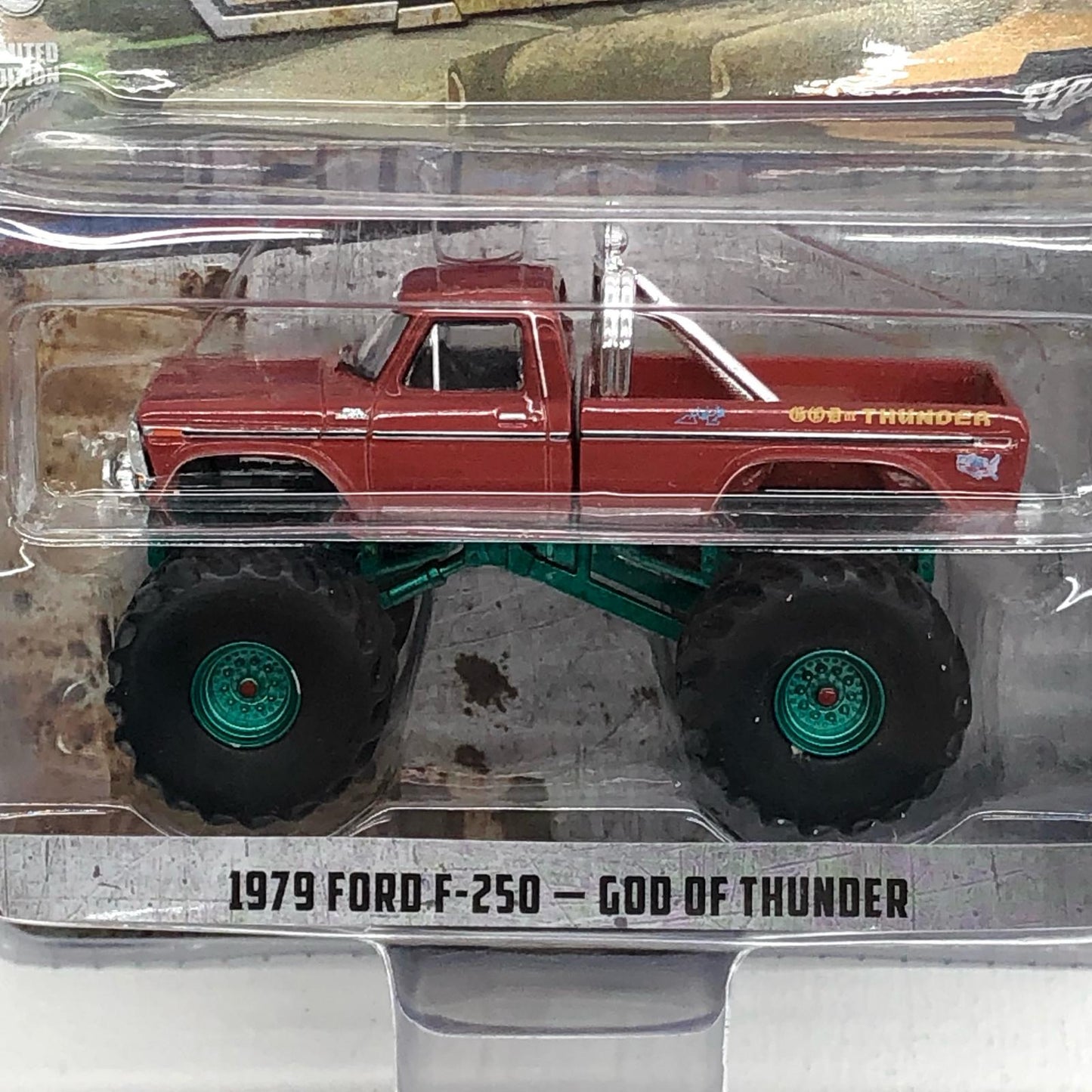 【中古】 Kings of Crunch Series 3 おもちゃ・玩具 God of Thunder 1979 Ford F-250 Monster Truck Kings of Crunch Series 3 49030【加古川物流】