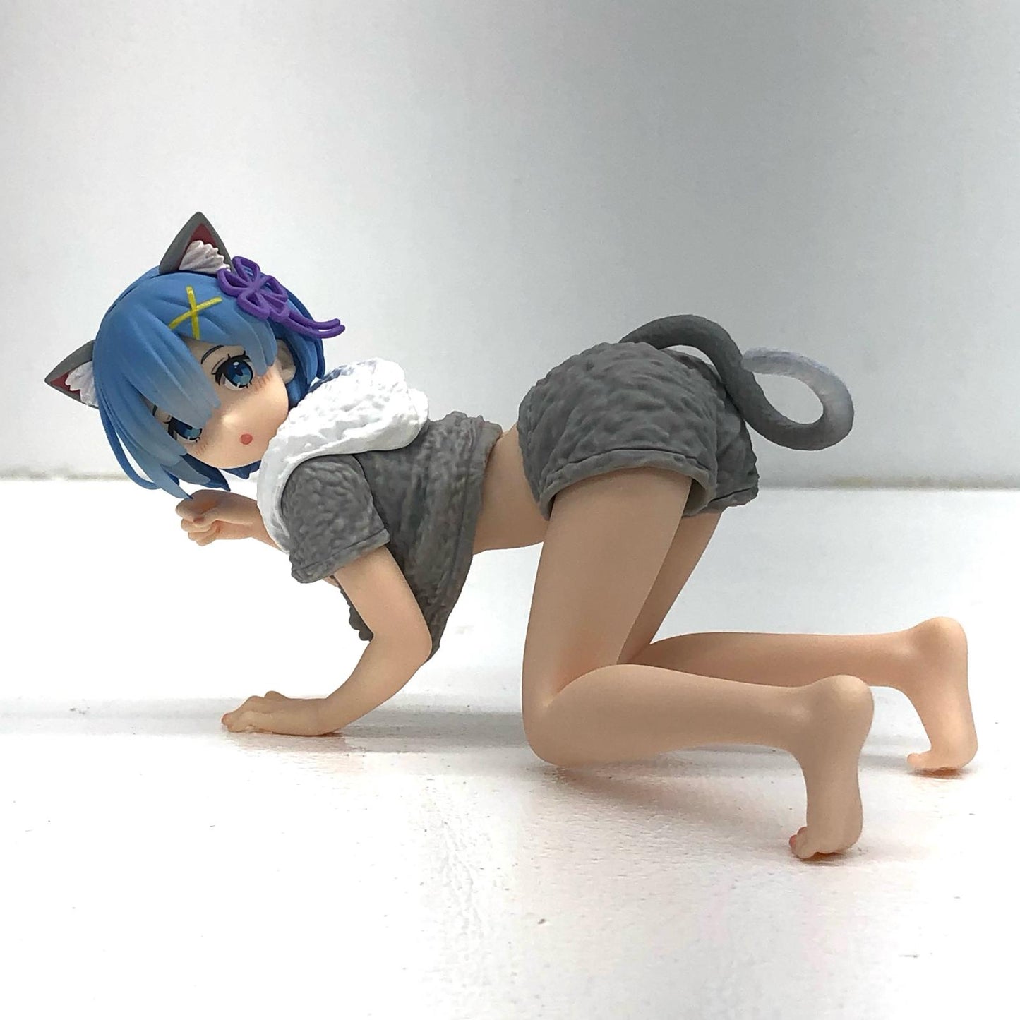 【中古】 レム~Catroomwearver.~Renewal/DesktopCuteフィギュア「Re:ゼロから始める異世界生活」【フィギュア】【飾磨店】