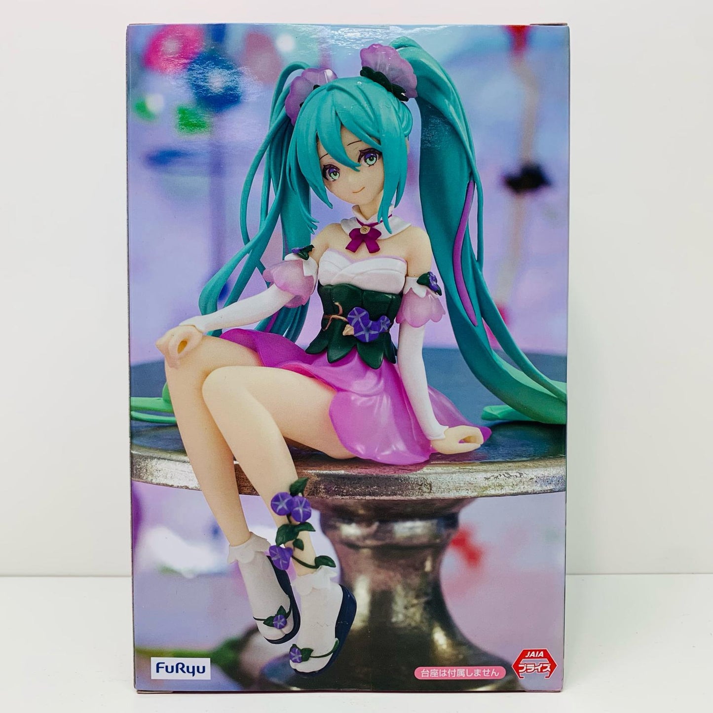 【中古】 初音ミク朝顔ピンクver.ぬーどるストッパーフィギュアFlowerFairy「初音ミク」【フィギュア】【飾磨店】