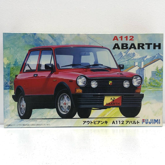 【中古】 リアルスポーツカーシリーズ No.10 プラモデル アウトビアンキ A112 アバルト プラモデル 1/24 12617【加古川物流】