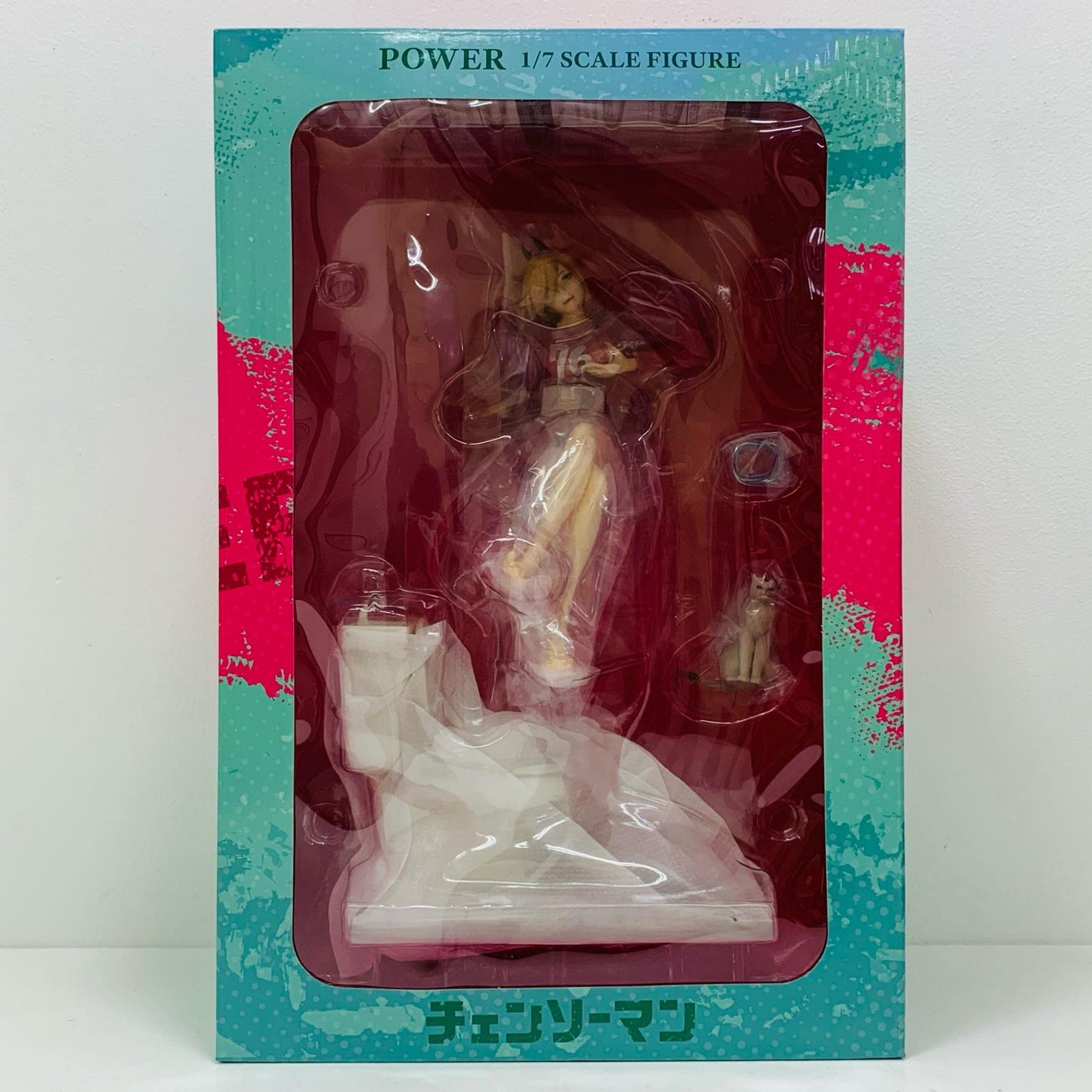 【中古】 パワー「チェンソーマン」SHIBUYASCRAMBLEFIGURE1/7PVC製塗装済み完成品【フィギュア】【飾磨店】