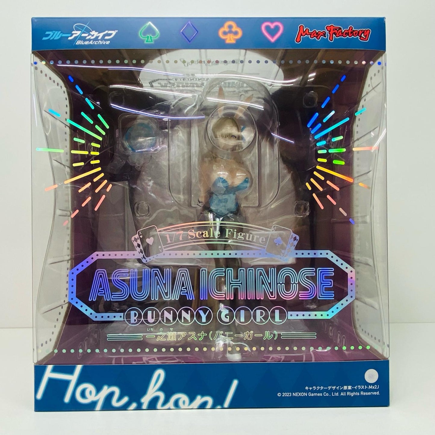 【中古】 一之瀬アスナ(バニーガール)GamePlayingVer.「ブルーアーカイブ-BlueArchive-」1/7プラスチック製塗装済み完成品【フィギュア】【飾磨店】
