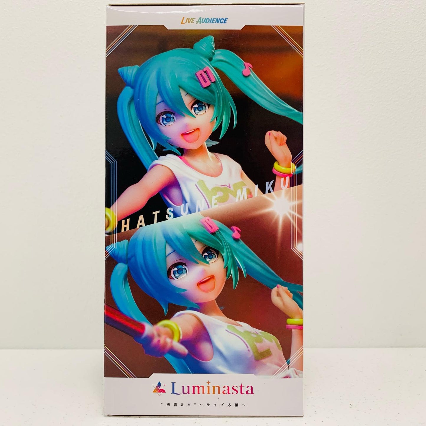 【中古】 初音ミク~ライブ応援~Luminasta「キャラクター・ボーカル・シリーズ01初音ミク」【フィギュア】