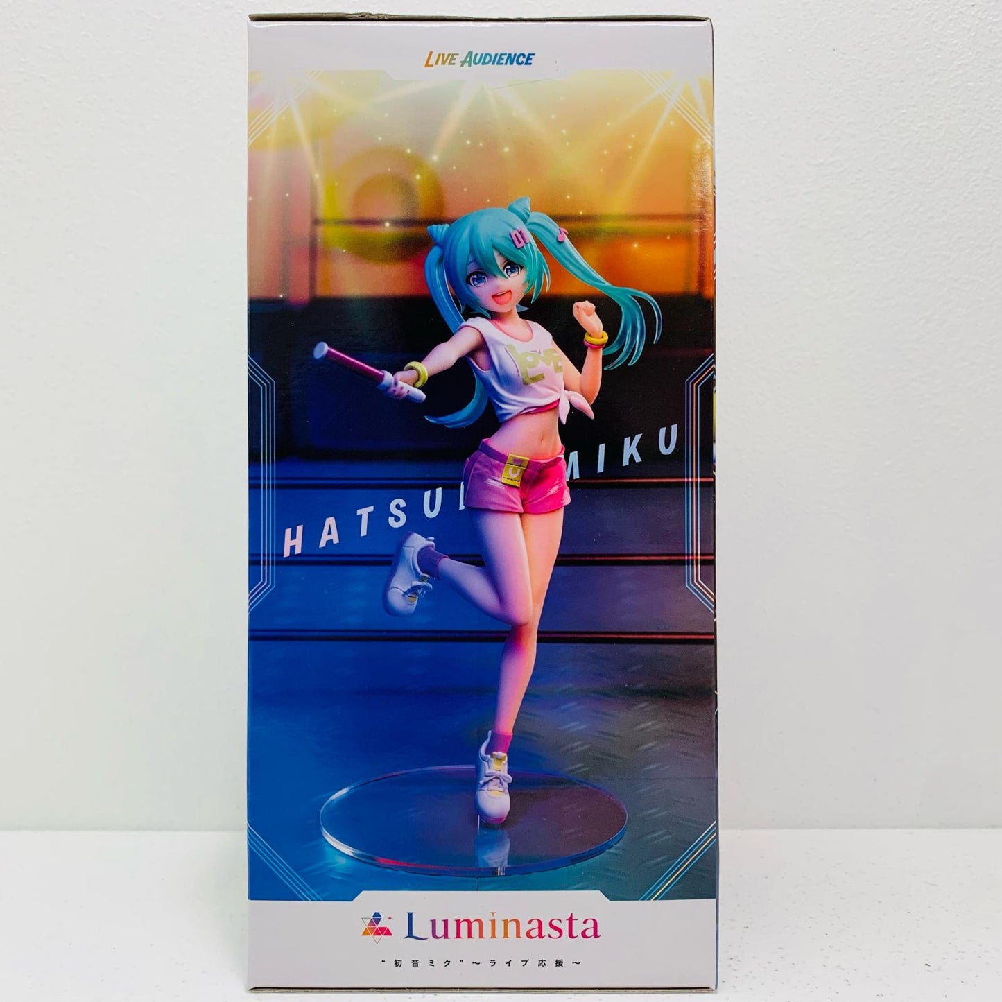 【中古】 初音ミク~ライブ応援~Luminasta「キャラクター・ボーカル・シリーズ01初音ミク」【フィギュア】