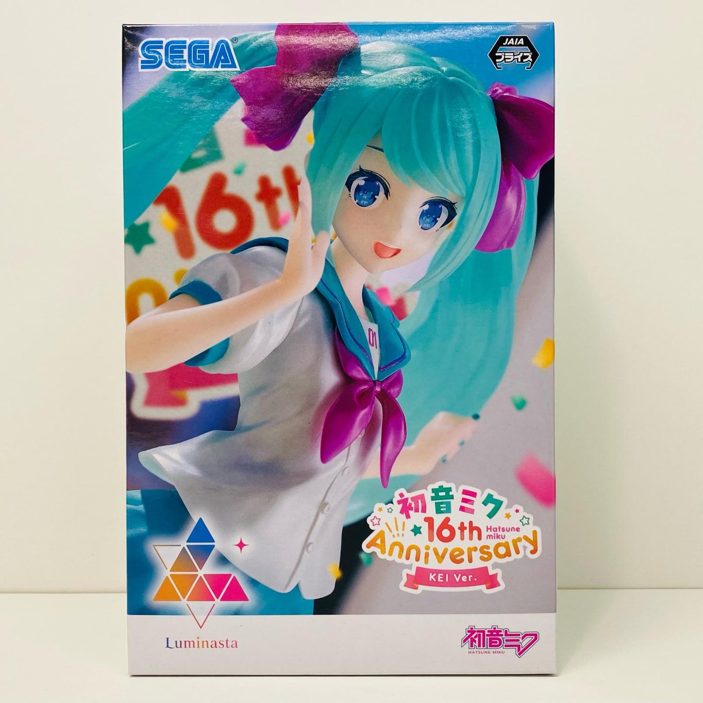 【中古】 初音ミク”16thAnniversary”KEIVer.Luminasta「初音ミクシリーズ」【フィギュア】【加古川物流】